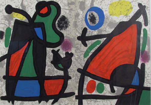 Miro double page litho from DLM