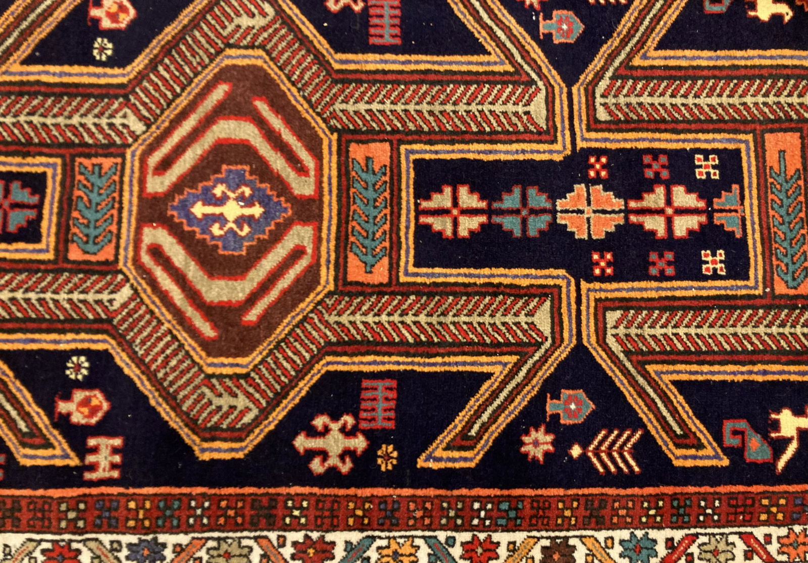 Vintage Persian Karaja Runner with Caucasian Design (1 of 4)
