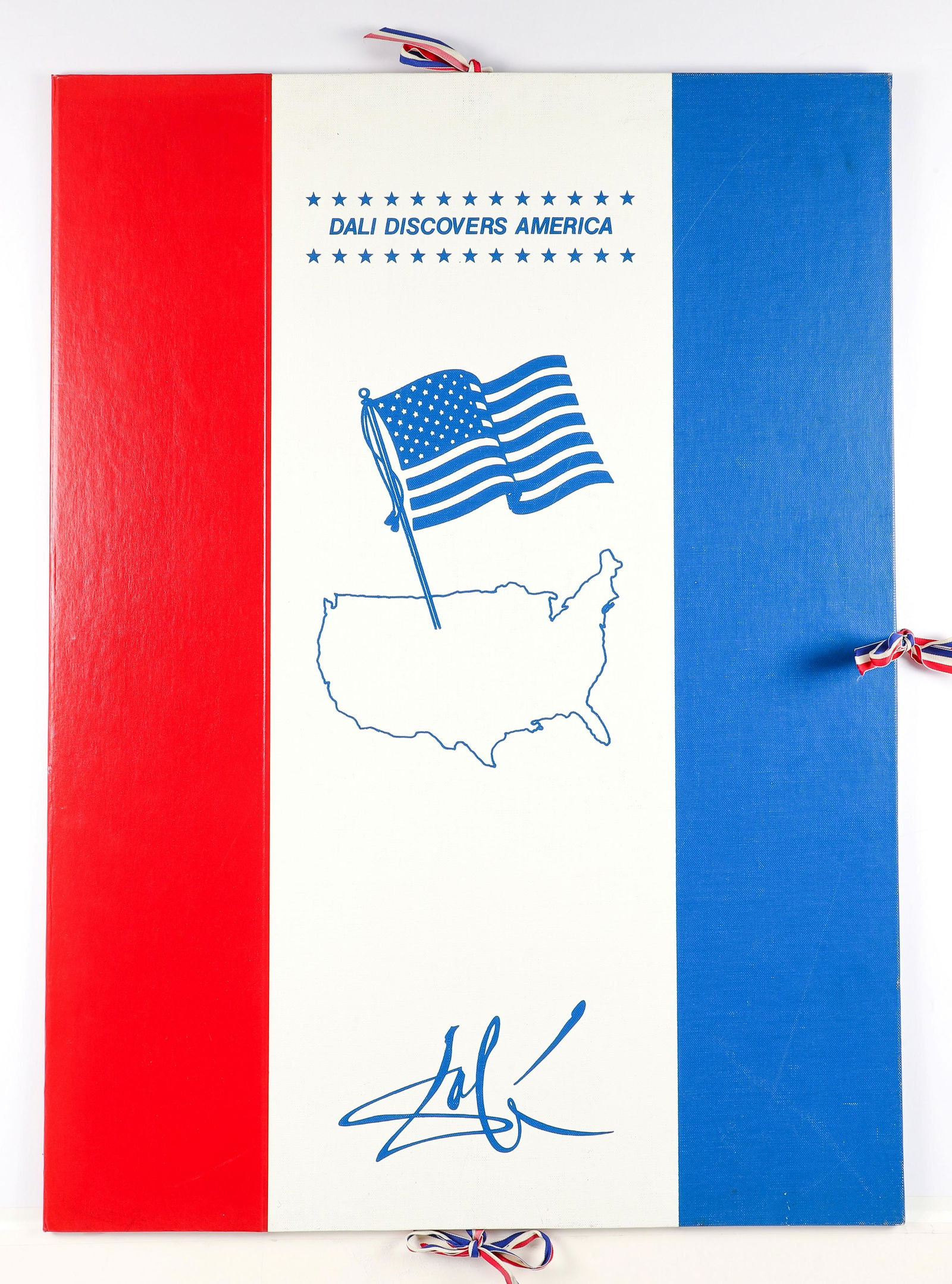 Salvador Dali Discovers America 2 lithograph portfolio 1979 (1 of 11)