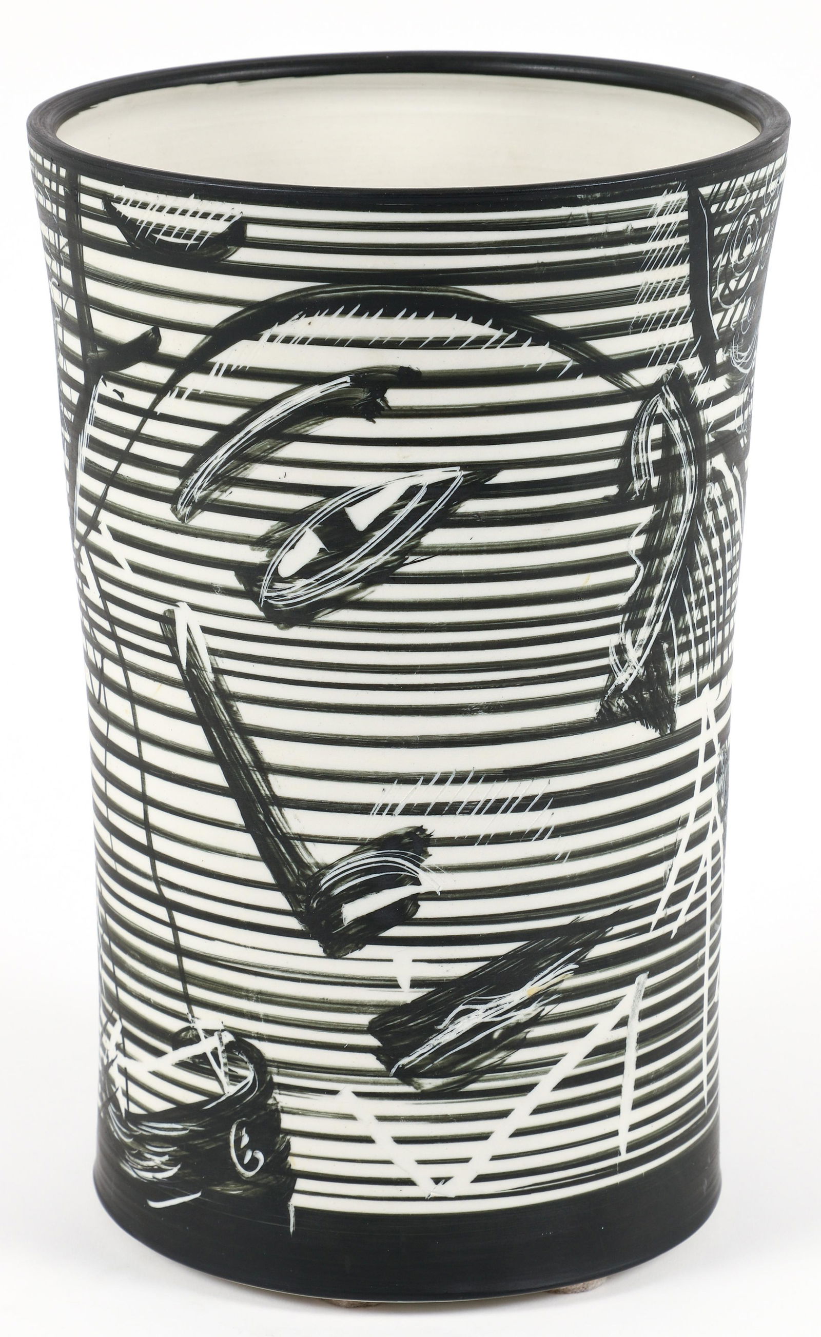 Ed Eberle porcelain Vase A Man and a Woman (1 of 7)