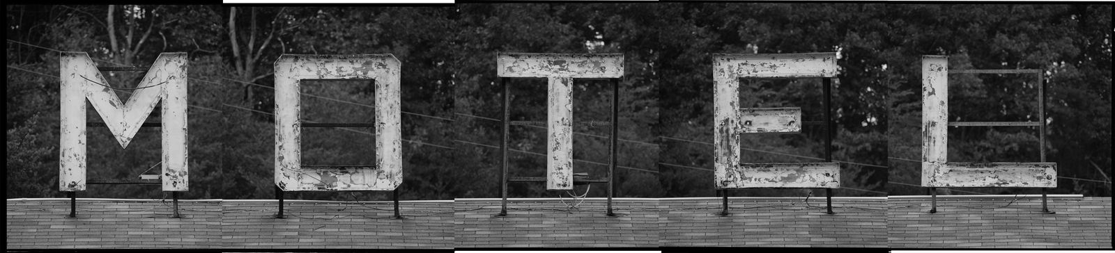 Mark Perrott Motel Sign Photo Collage 2009 (1 of 4)