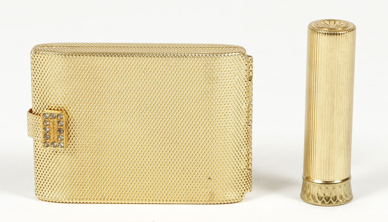 1940s Max Factor Compact & Lipstick (1 of 7)