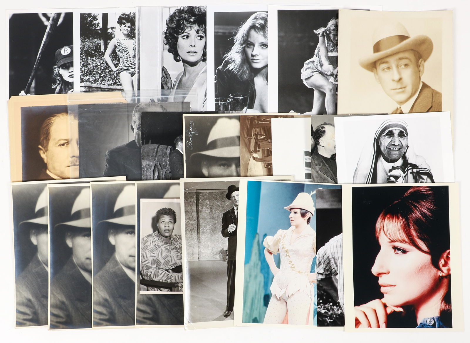 Group of 24 Hollywood Stars and Artist Portrait Photos (1 of 6)