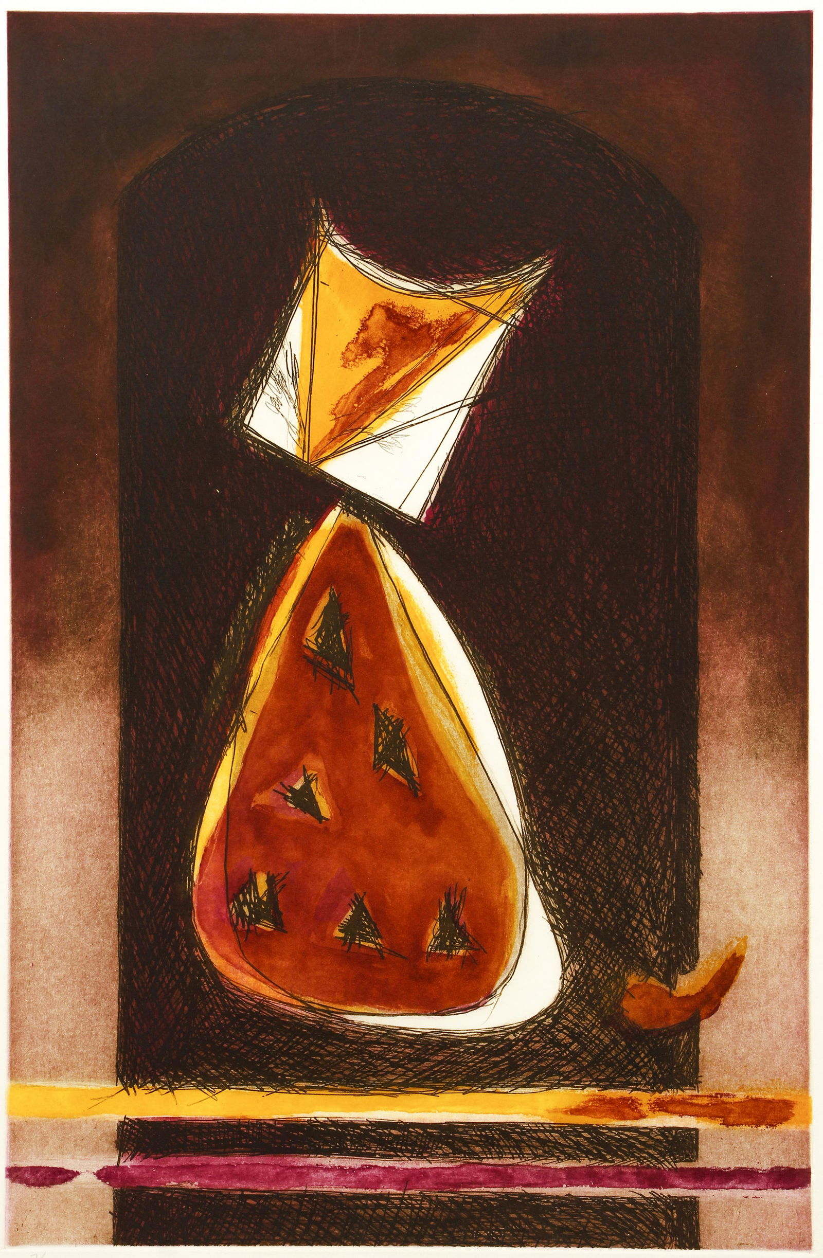 Ronaldo DeJuan Etching and Litho Signed (1 of 5)