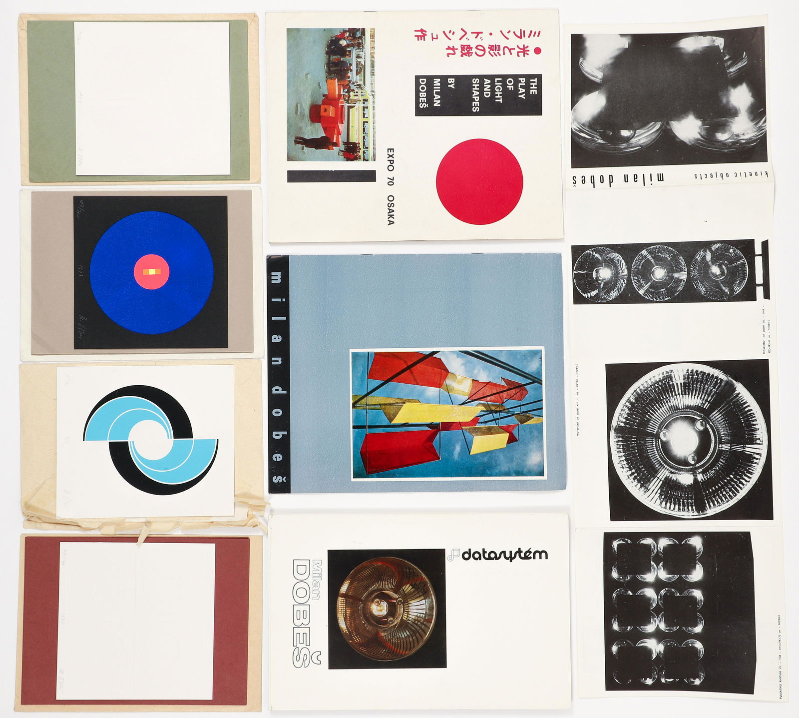 Lot Milan Dobes Signed Prints and Ephemera (1 of 12)