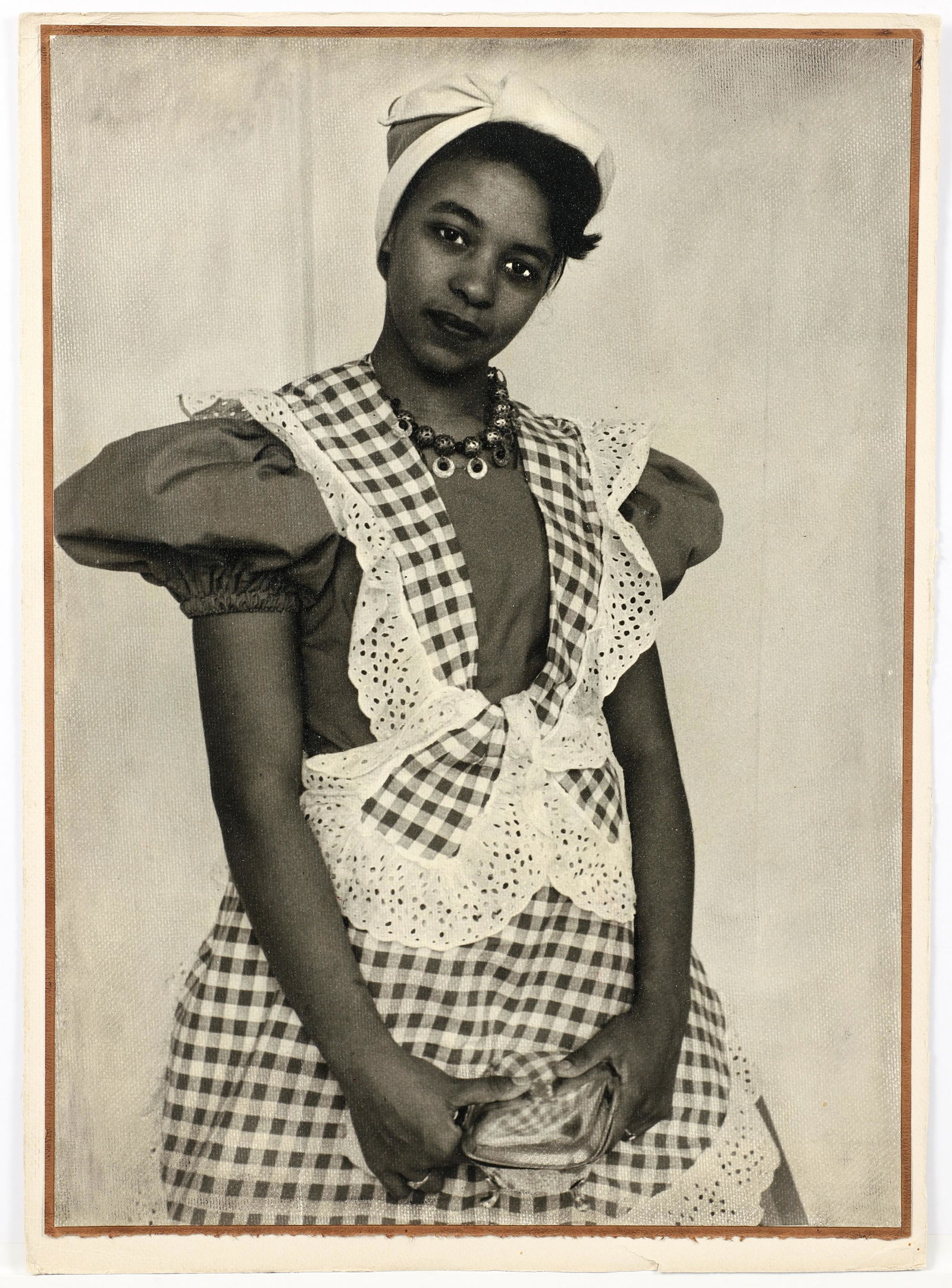 Orlando Romig 1950s photograph Barbara of Greenbriar (1 of 3)