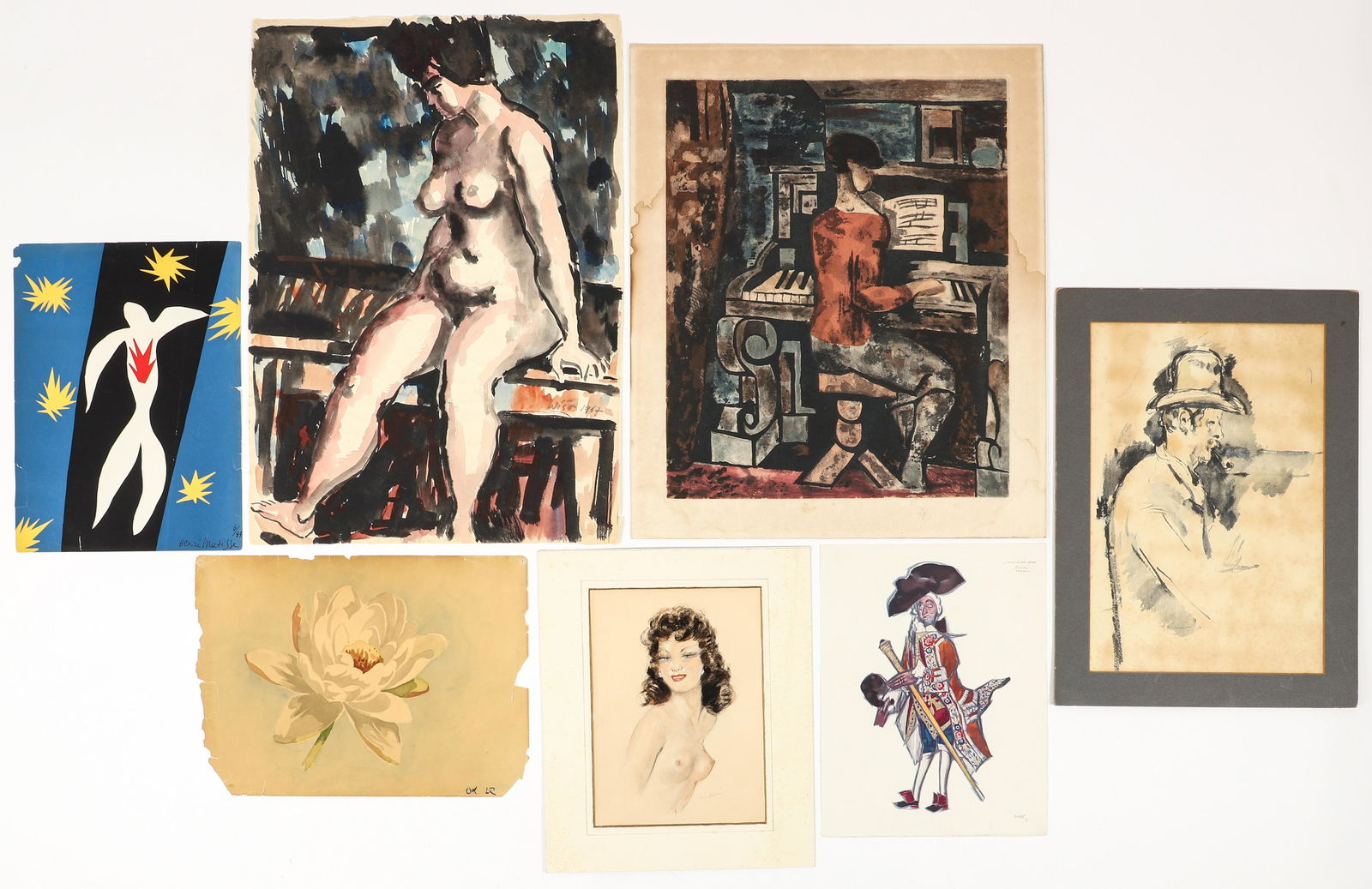 Lot of 7 Artworks (1 of 13)