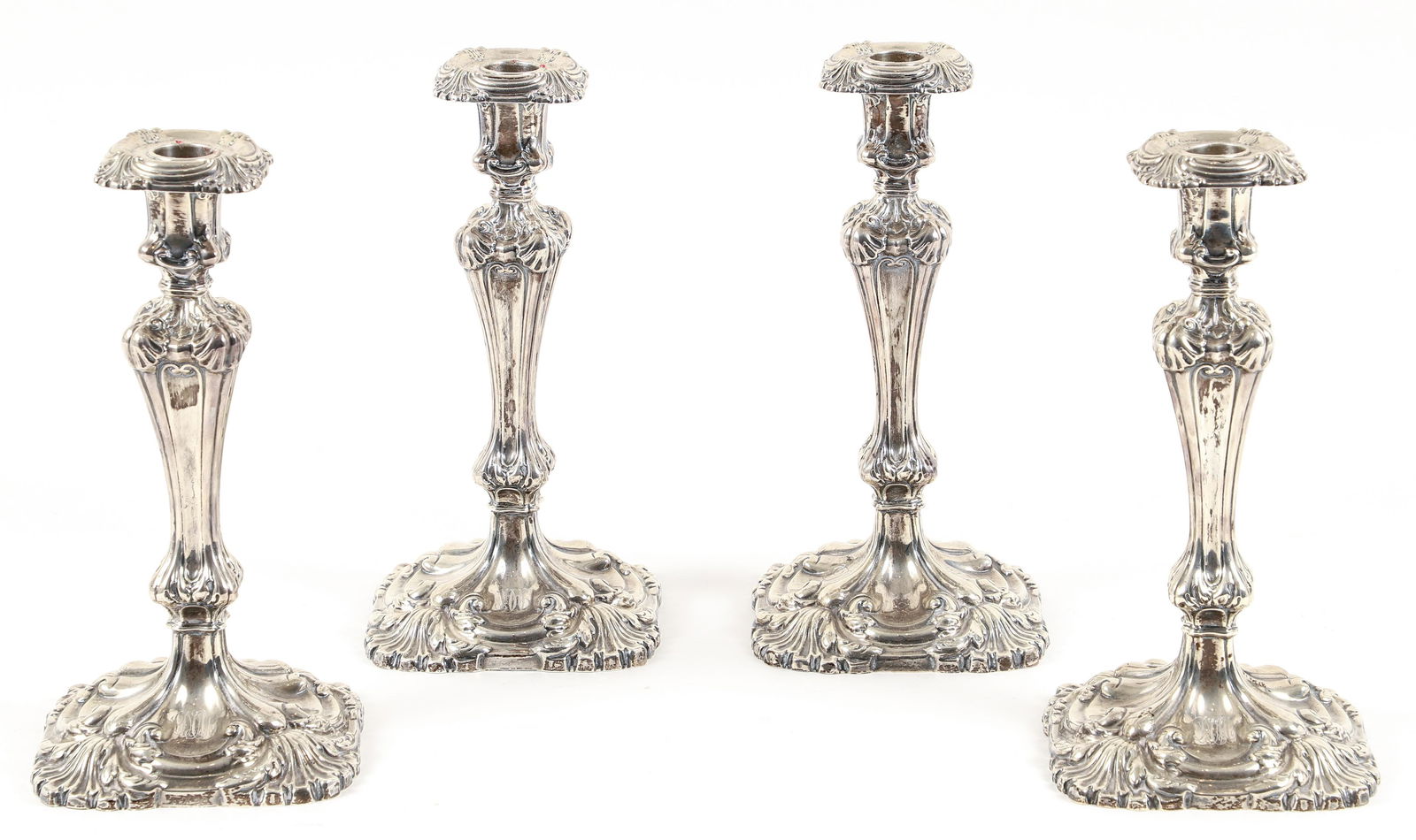 4 Dominick and Haff Sterling Weighted Candlesticks 1906 (1 of 5)