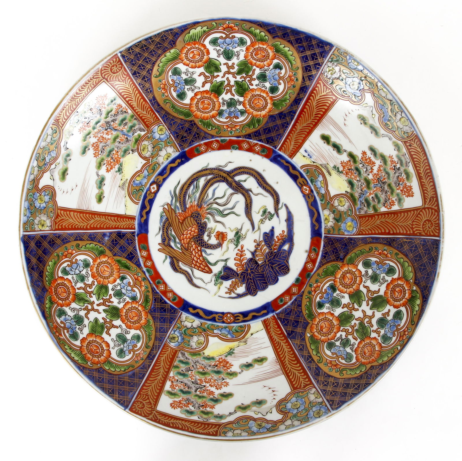 Large Antique Japanese Imari Charger (1 of 7)