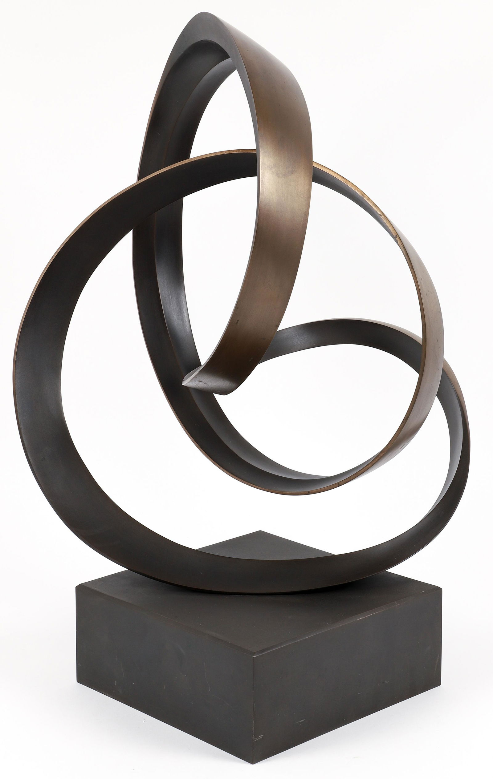 Contemporary Spiral Metal Sculpture (1 of 8)