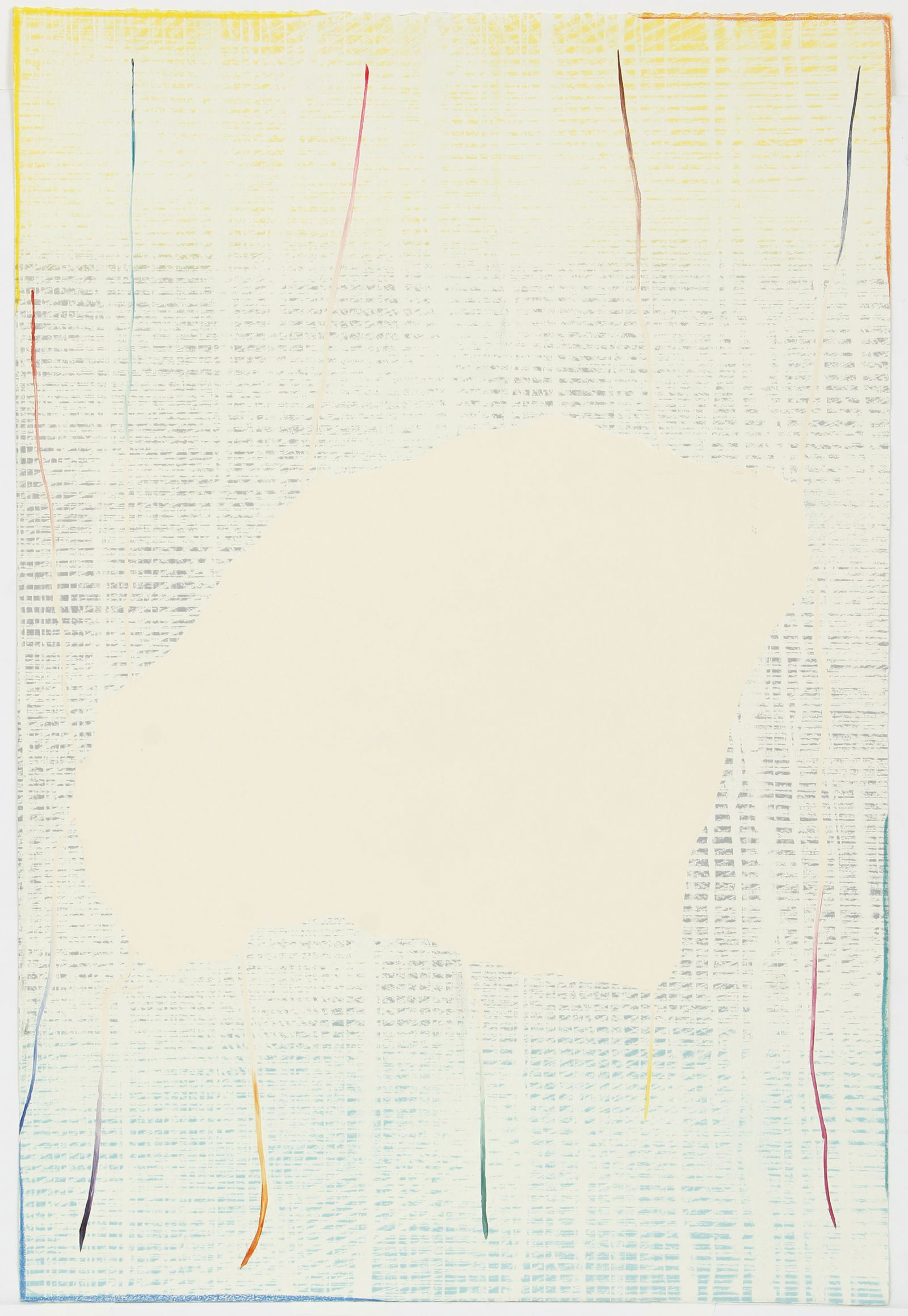 Stanley Boxer Untitled 1990 Abstract Litho Signed (1 of 4)