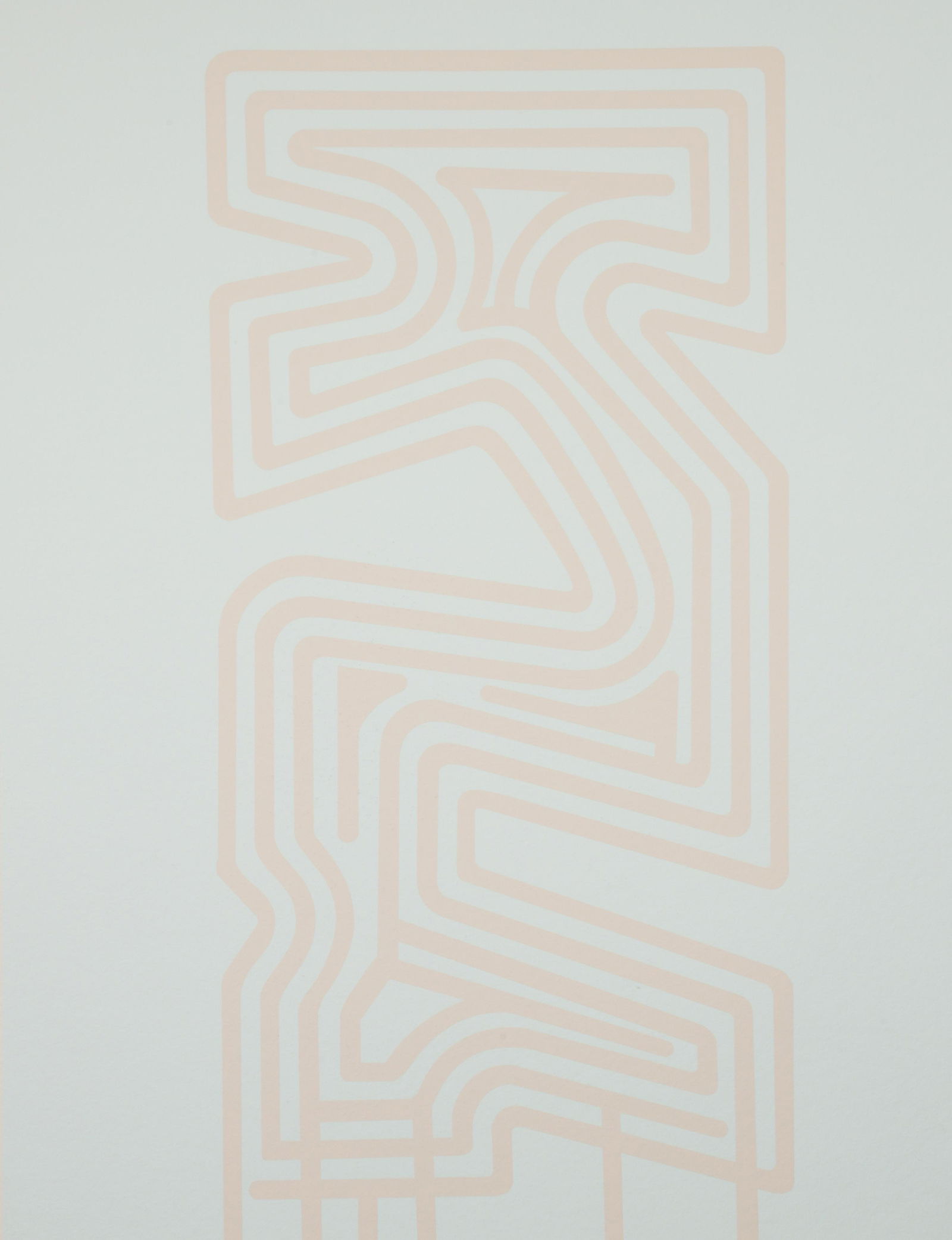 Vardea Chryssa Untitled Signed Abstract Screenprint (1 of 5)