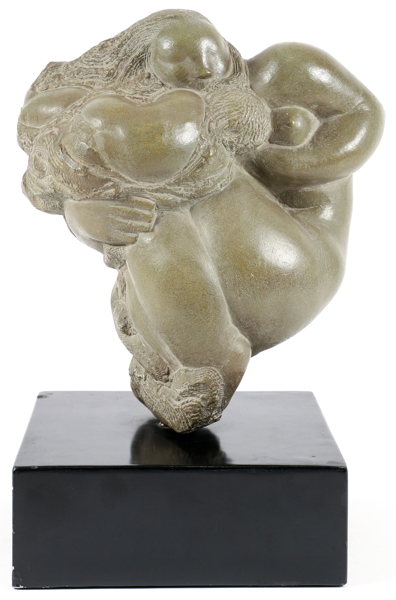 After Jose De Creeft gray stone sculpture (1 of 5)