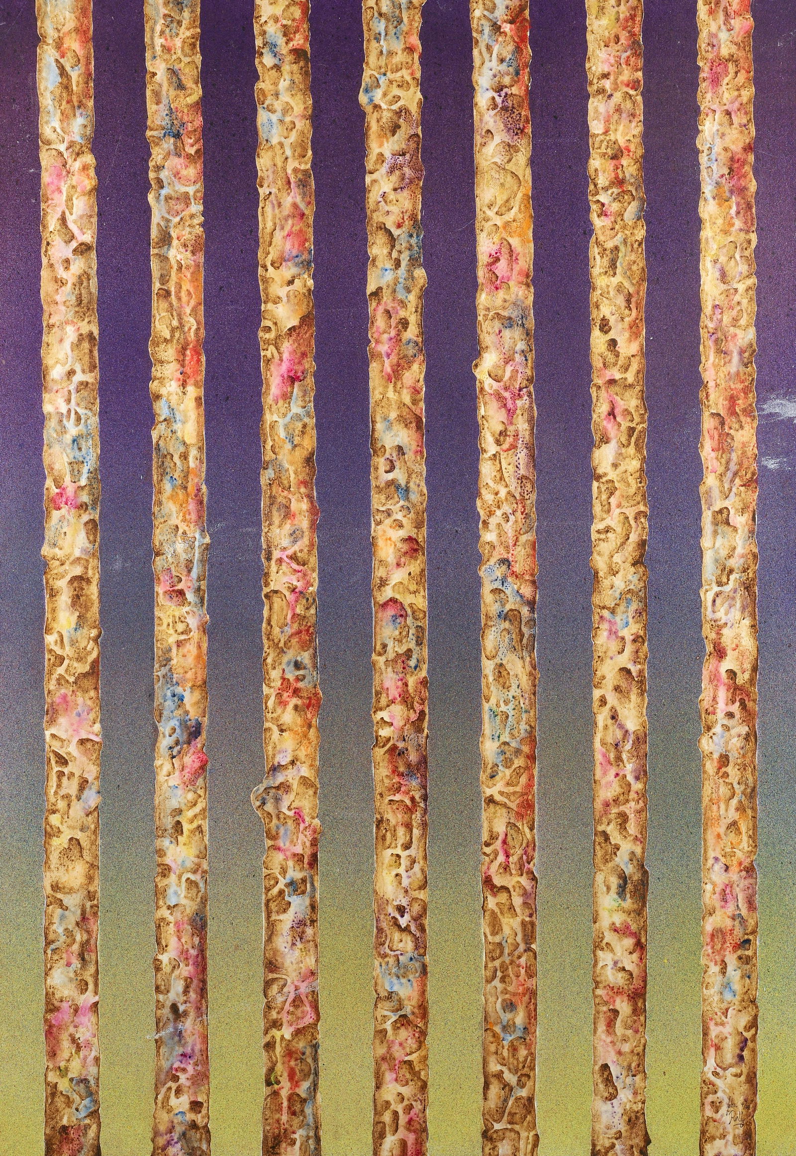 John Reilly 1969 Abstract Painting (1 of 4)