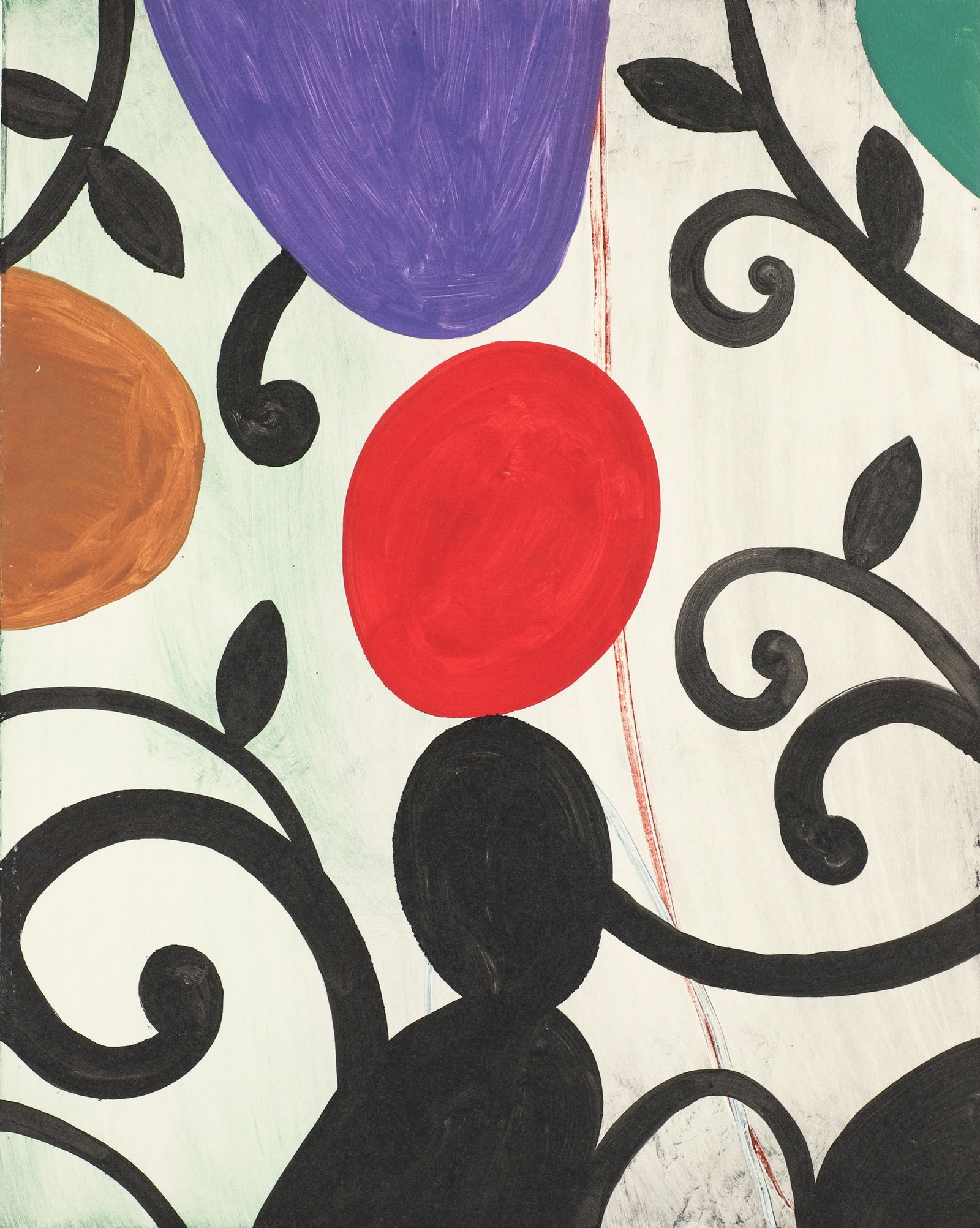 Dan Rizzie Signed Color Monotype Print 1997 (1 of 4)