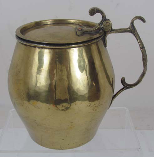 Russian Brass lidded Tankard