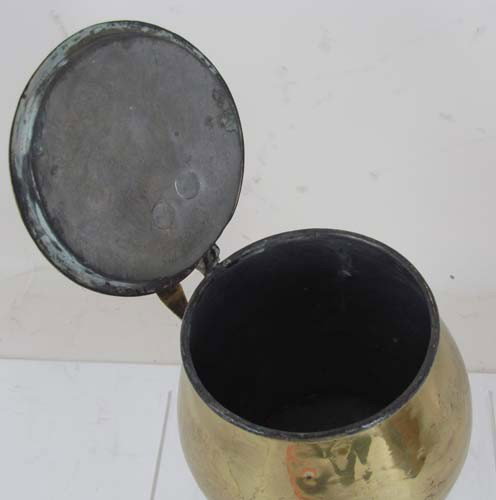 Russian Brass lidded Tankard - 4