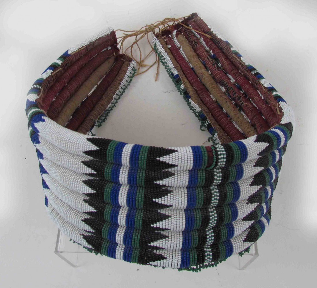 864 Beaded Native American Wampum Belt