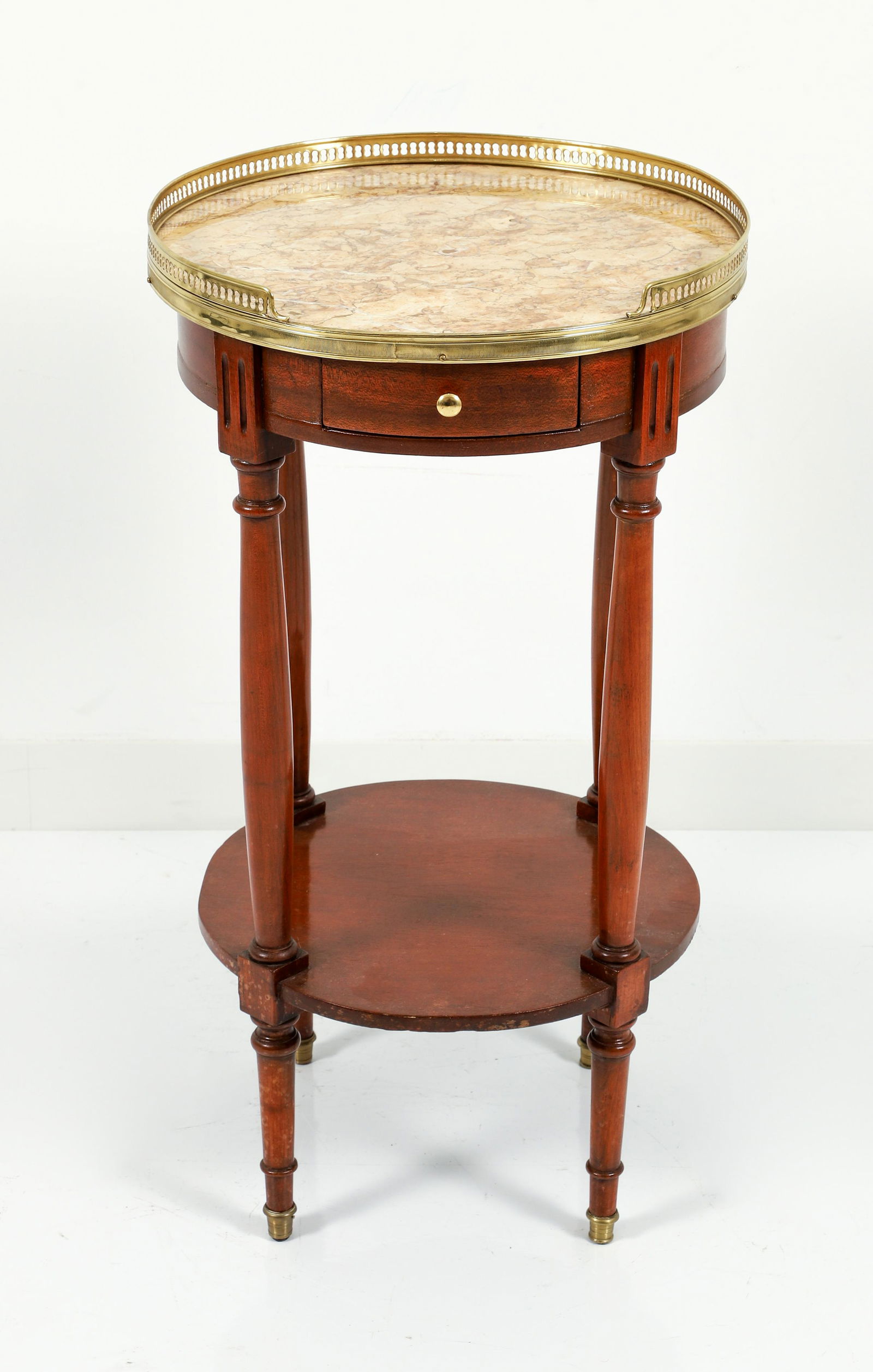 Occasional French Style marble topped stand (1 of 9)
