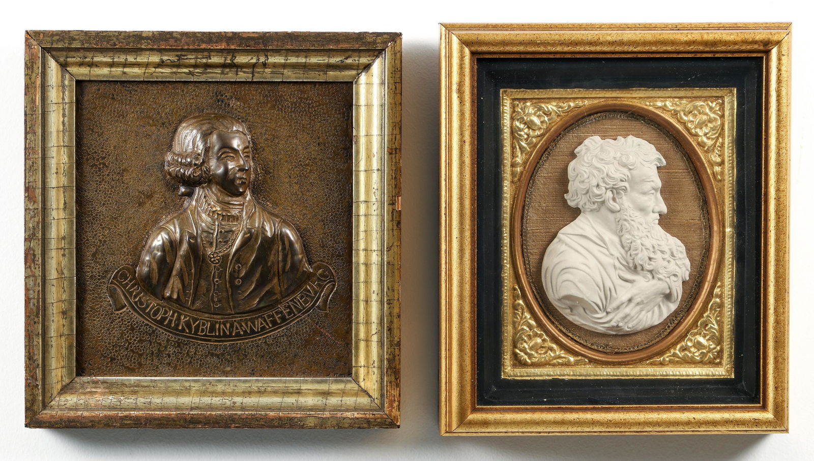 Two Framed Cameo Portraits (1 of 5)