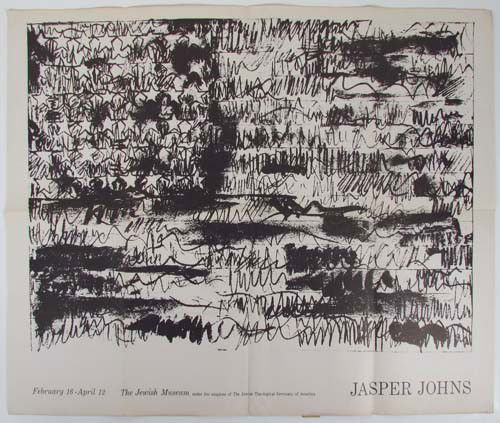Jasper Johns, Poster for The Jewish Museum Exhibit: Artist: Johns, Jasper Title: The Jewish Museum Exhibition Date: 1964 Medium: lithograph Dimensions: 23 x 29 inches Edition: unknown Provenance: The Estate of Virgil Cantini
