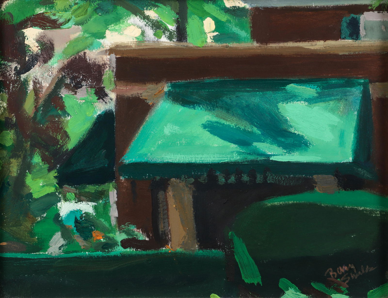 Barry Shields A House in Squirrel Hill, Summer (1 of 4)