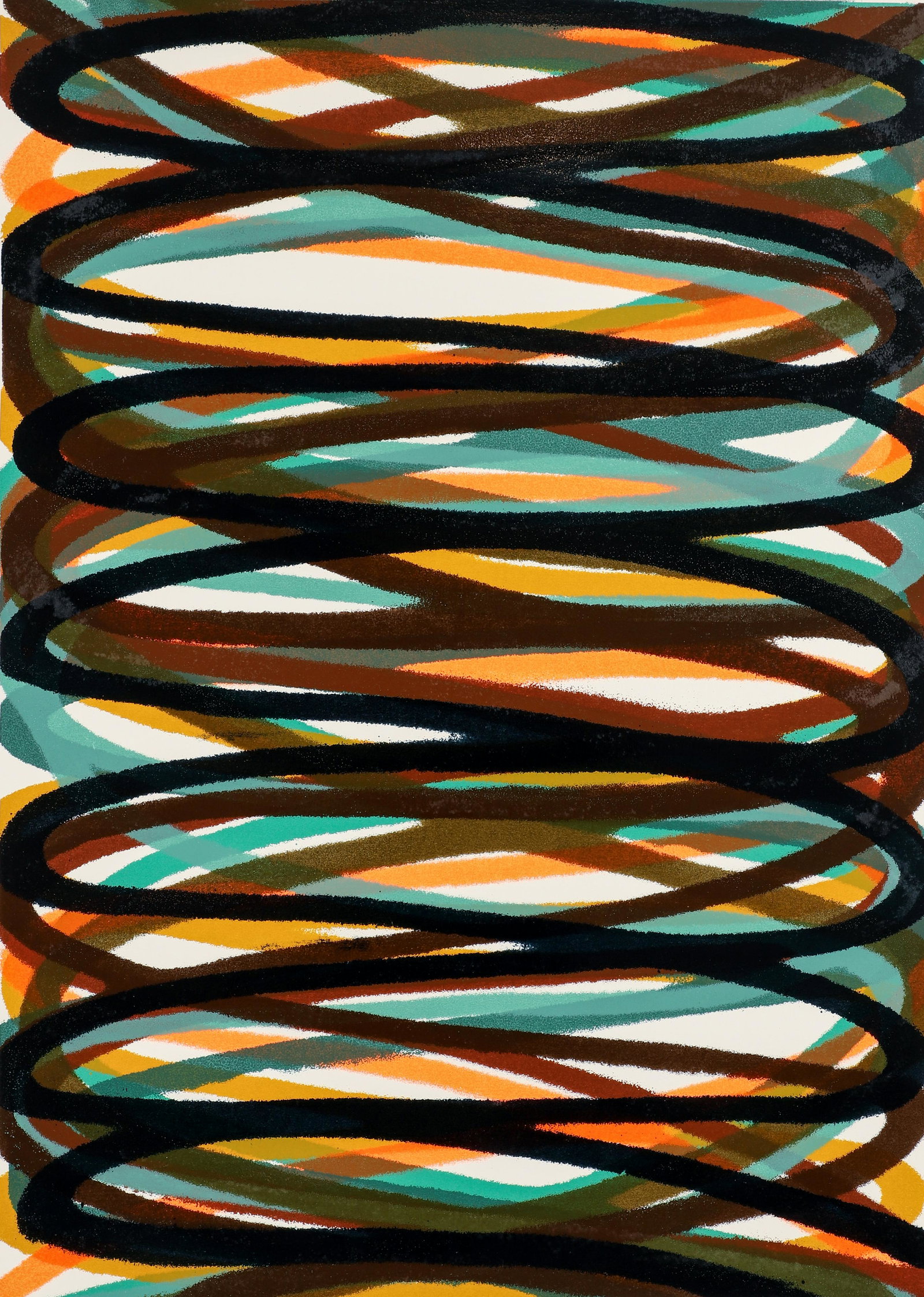 Dan Christensen LZ Signed Serigraph 1978 (1 of 6)