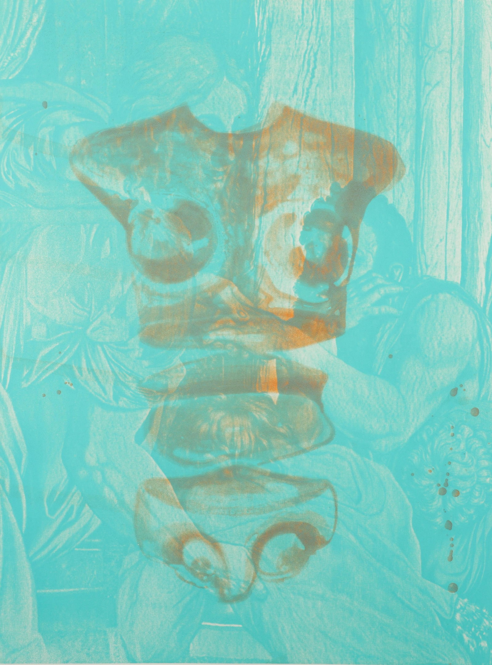 David Salle Canfield Hatfield I Signed Etching (1 of 5)