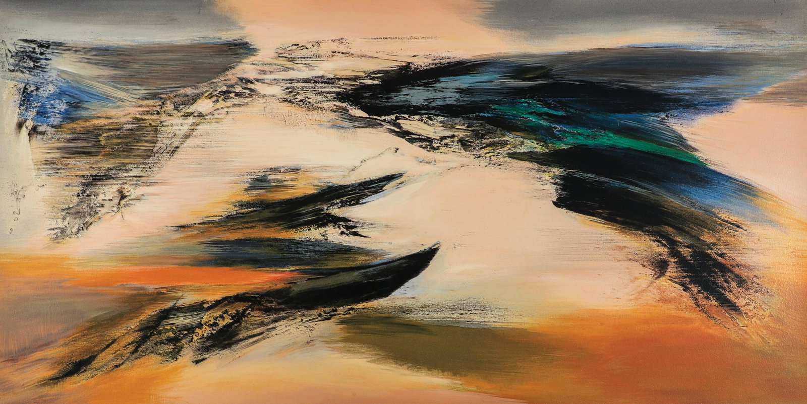 Chihung Yang 2017 original serigraph Flying (1 of 6)