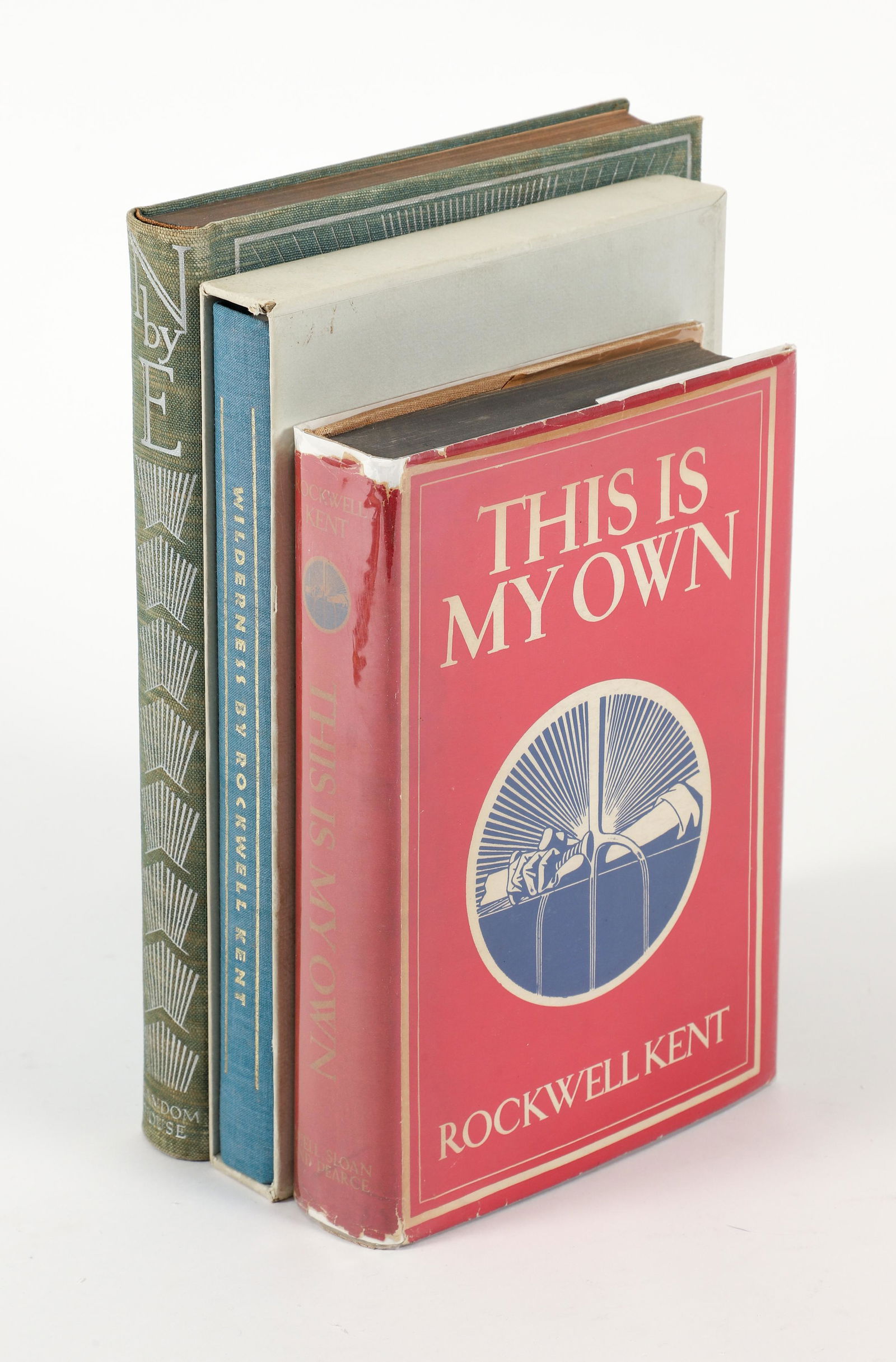 Group of 3 books signed by Rockwell Kent (1 of 12)