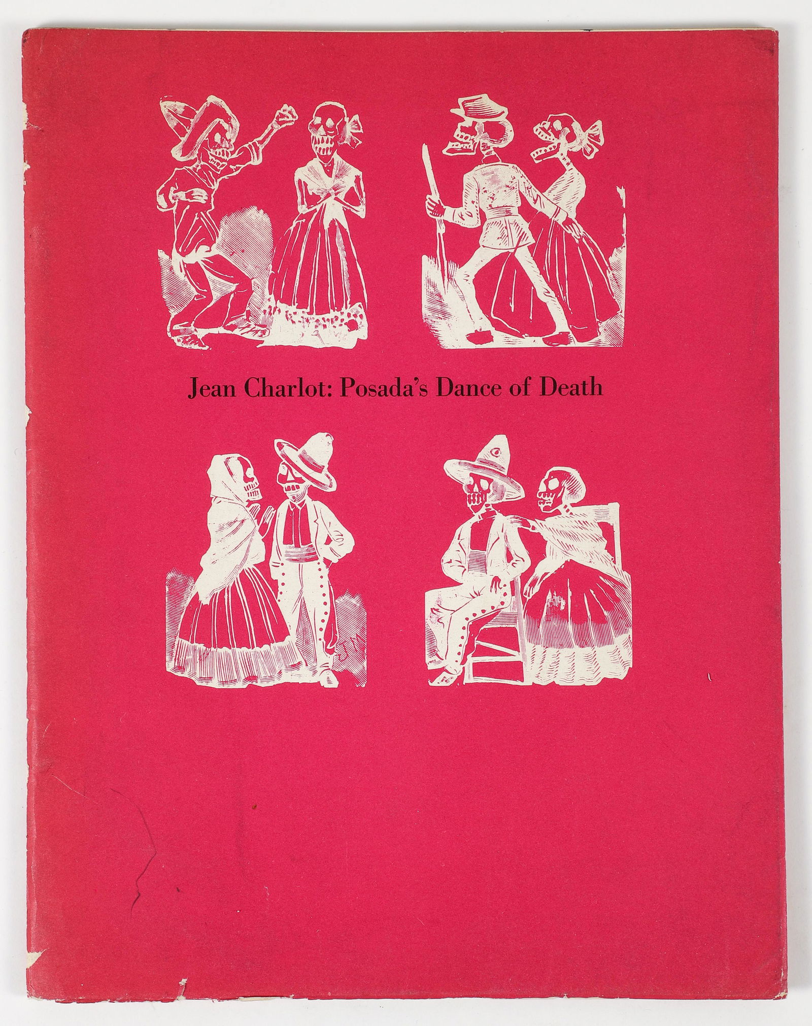 Posada Dance of Death with Eichenberg Woodcut Signed (1 of 9)