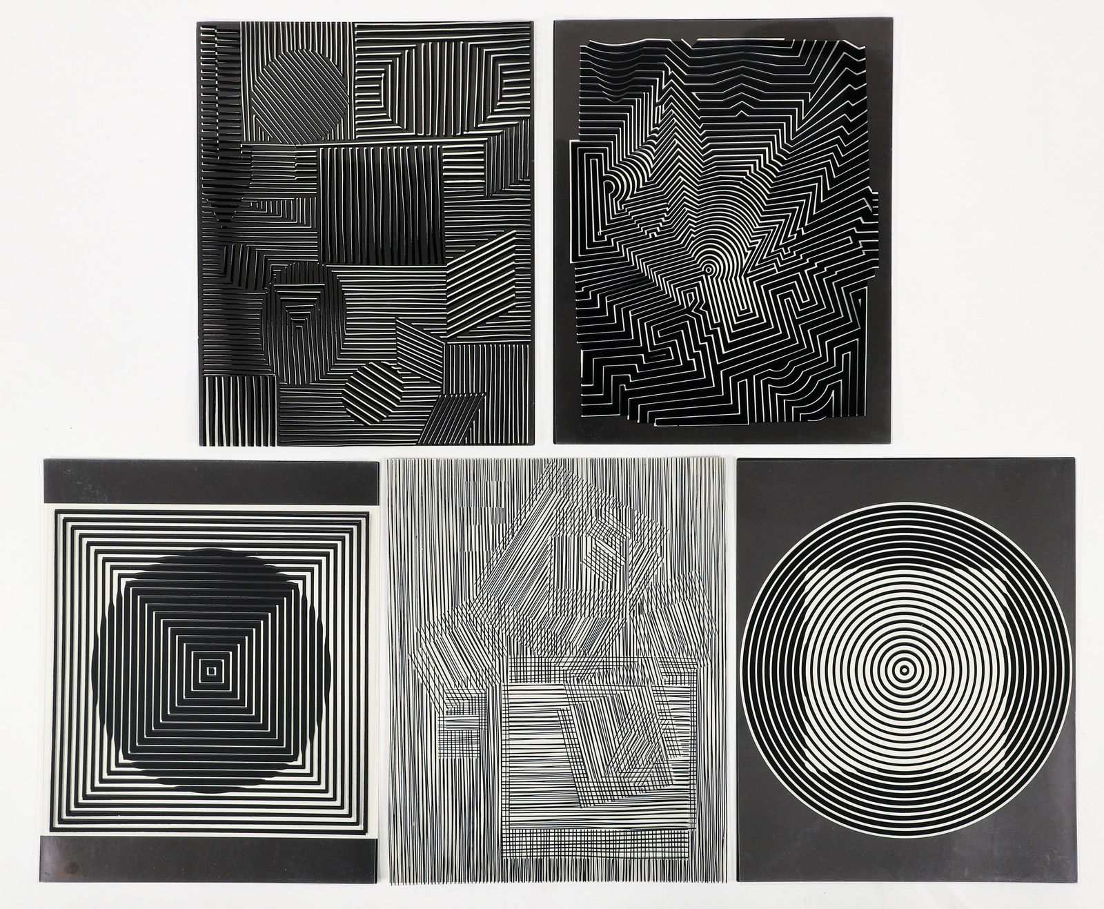 Victor Vasarely Cinetiques Complete Portfolio 1973 (1 of 14)