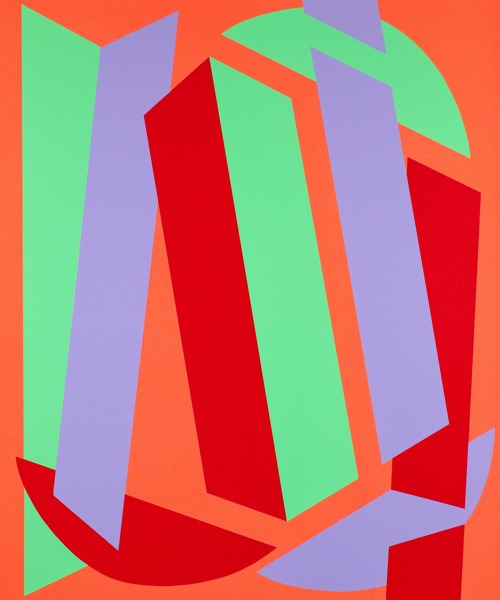 Vanessa Jackson Tilt I Screenprint 2018 Signed (1 of 6)