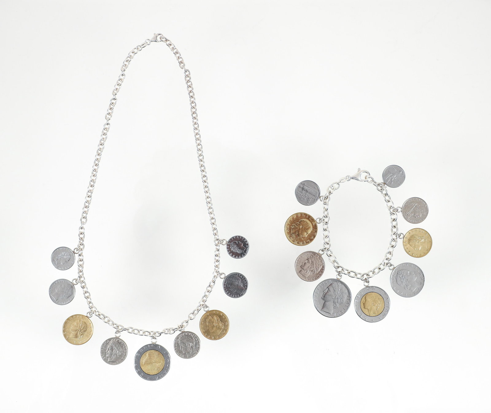 Silver Italian Coin Jewelry (1 of 7)