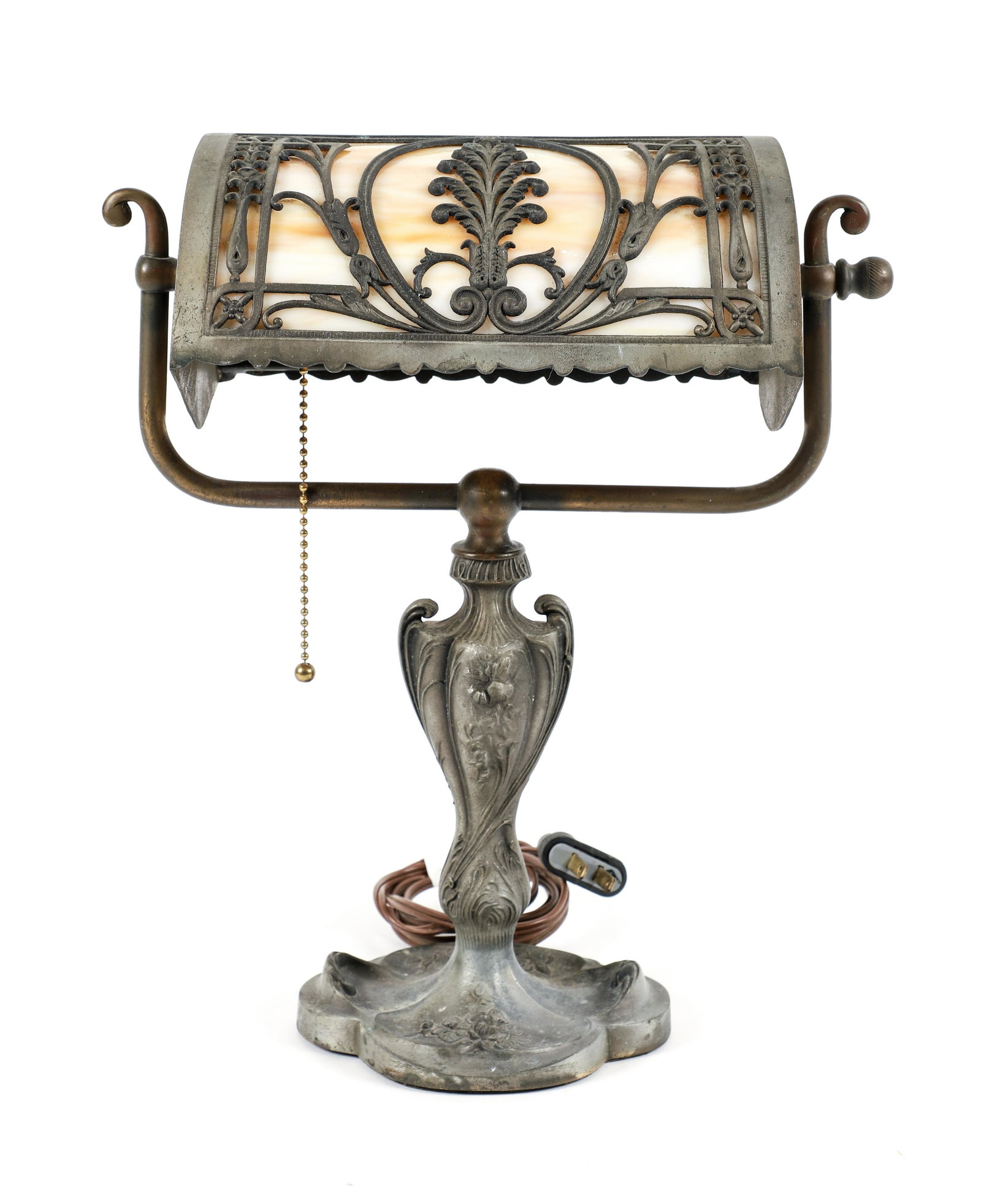 Slag Glass Desk Lamp (1 of 6)
