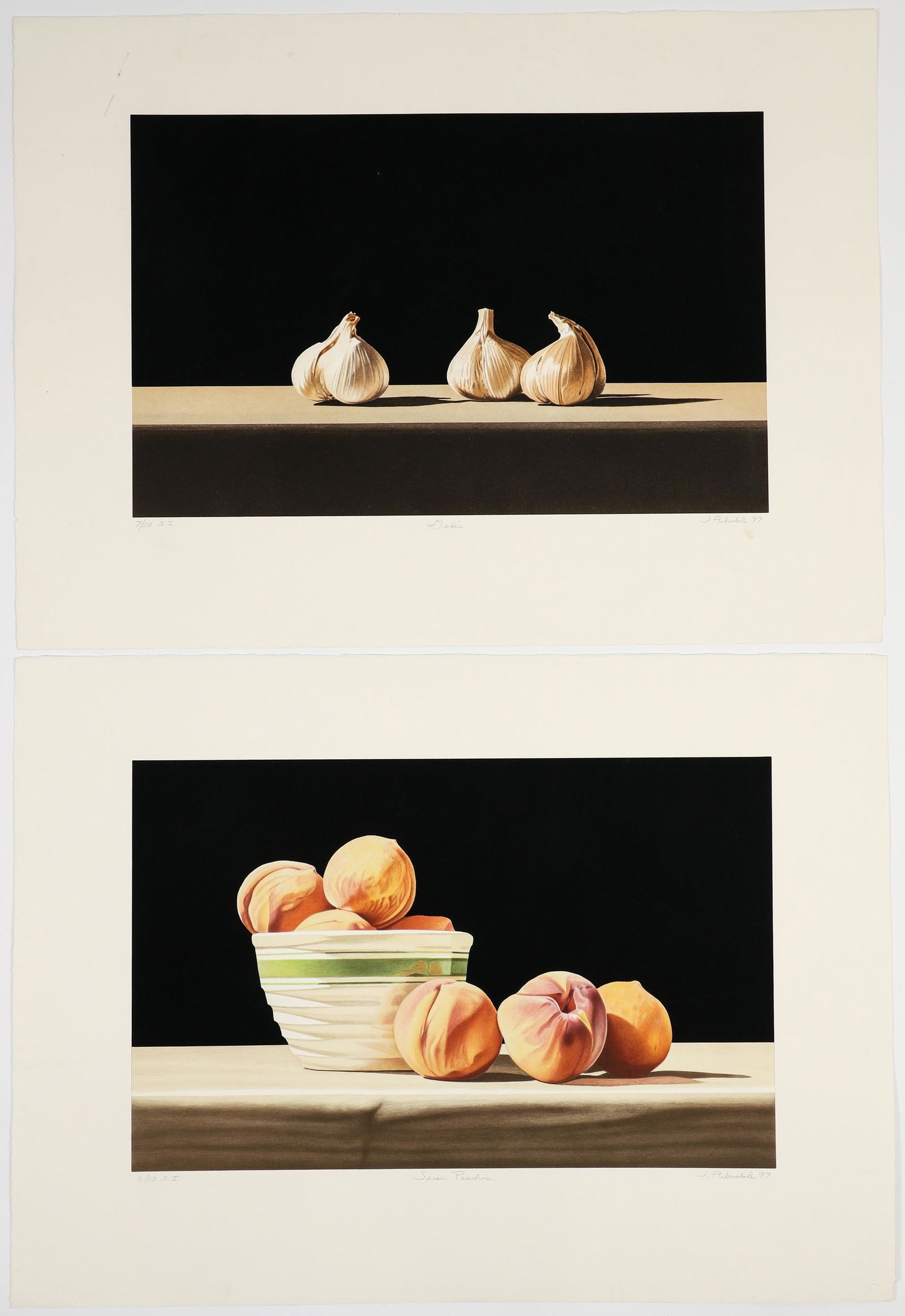 John Arbuckle Pair of Still Life Signed Lithographs (1 of 11)