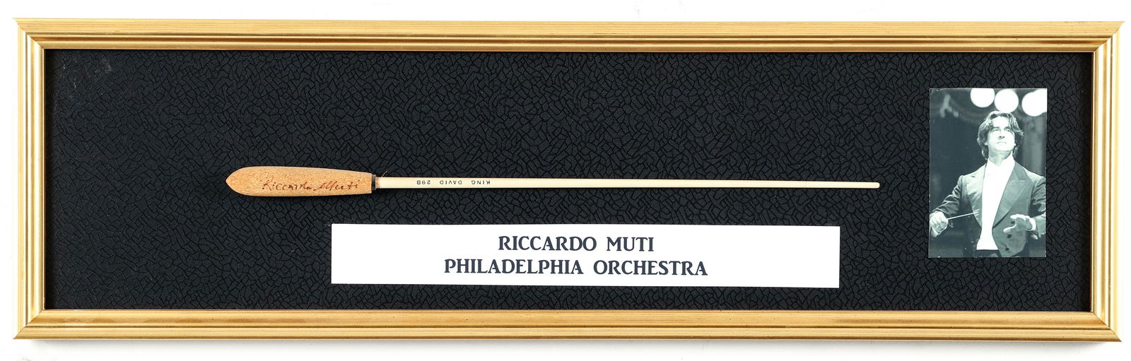 Riccardo Muti Signed Baton Philadelphia Orchestra (1 of 4)
