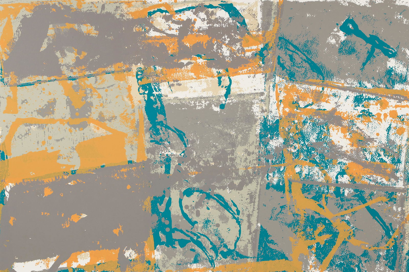 Walter Darby Bannard orig silkscreen Jacaranda (1 of 5)