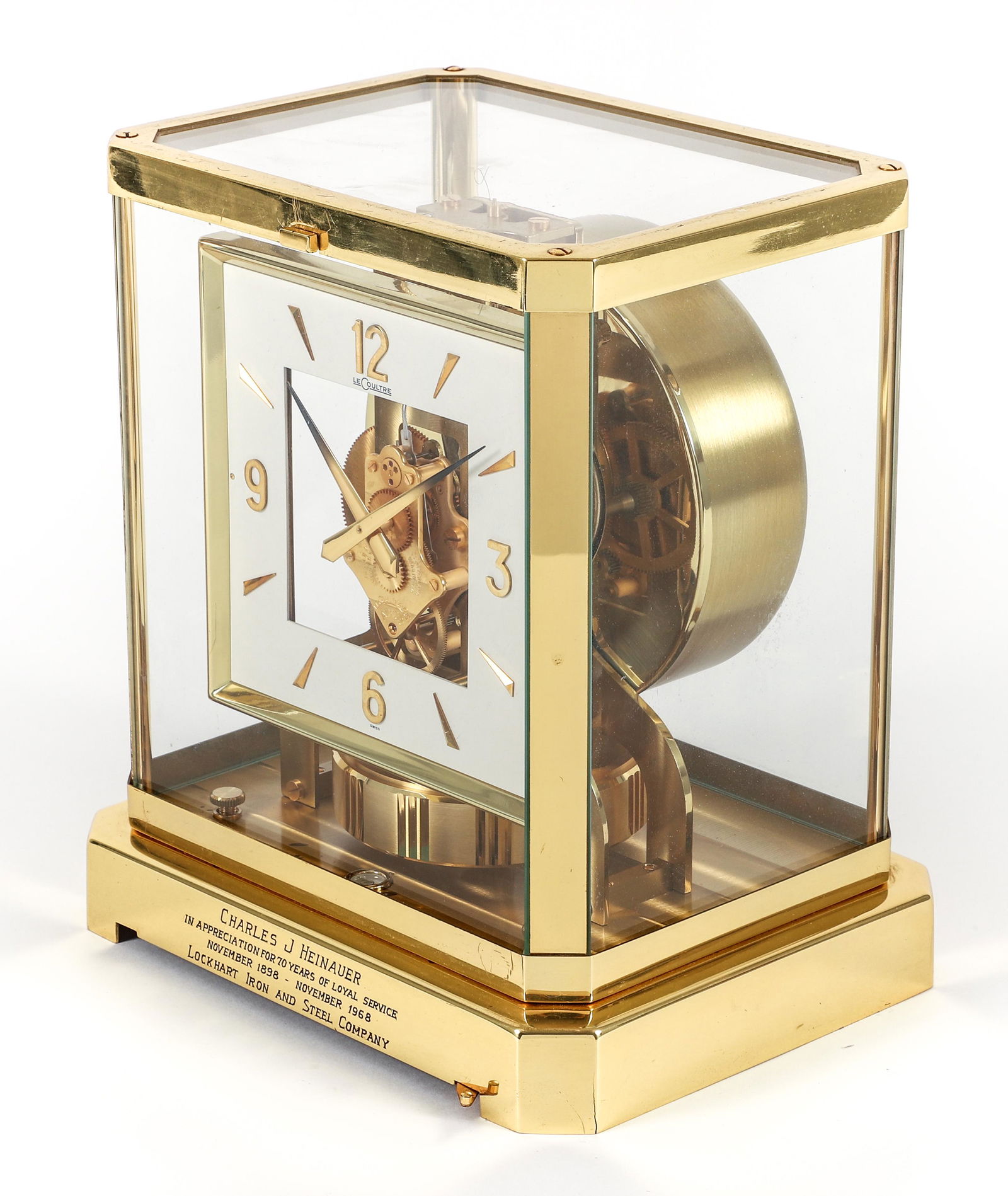 Le Coultre Atmos 15 Jewels Swiss Shelf Clock (1 of 8)