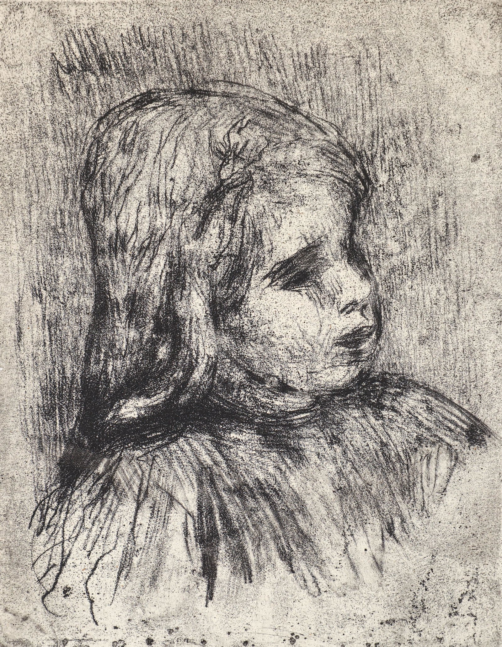 Renoir Original Etching Claude de Trois-Quarts a Droite 1908 (1 of 4)