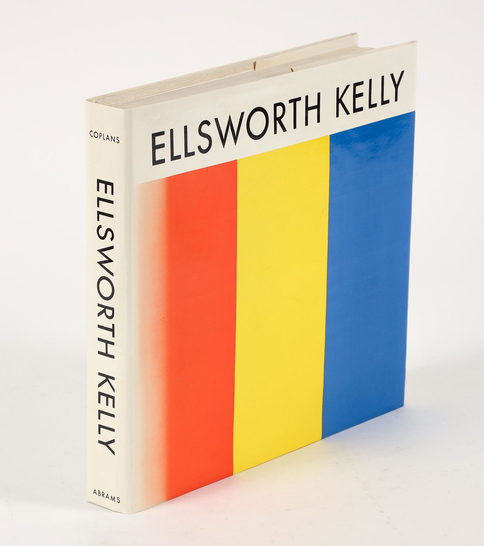 Ellsworth Kelly monograph by John Coplans 1st ed in DJ (1 of 4)