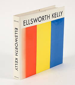 Ellsworth Kelly monograph by John Coplans 1st ed in DJ (1 of 4)