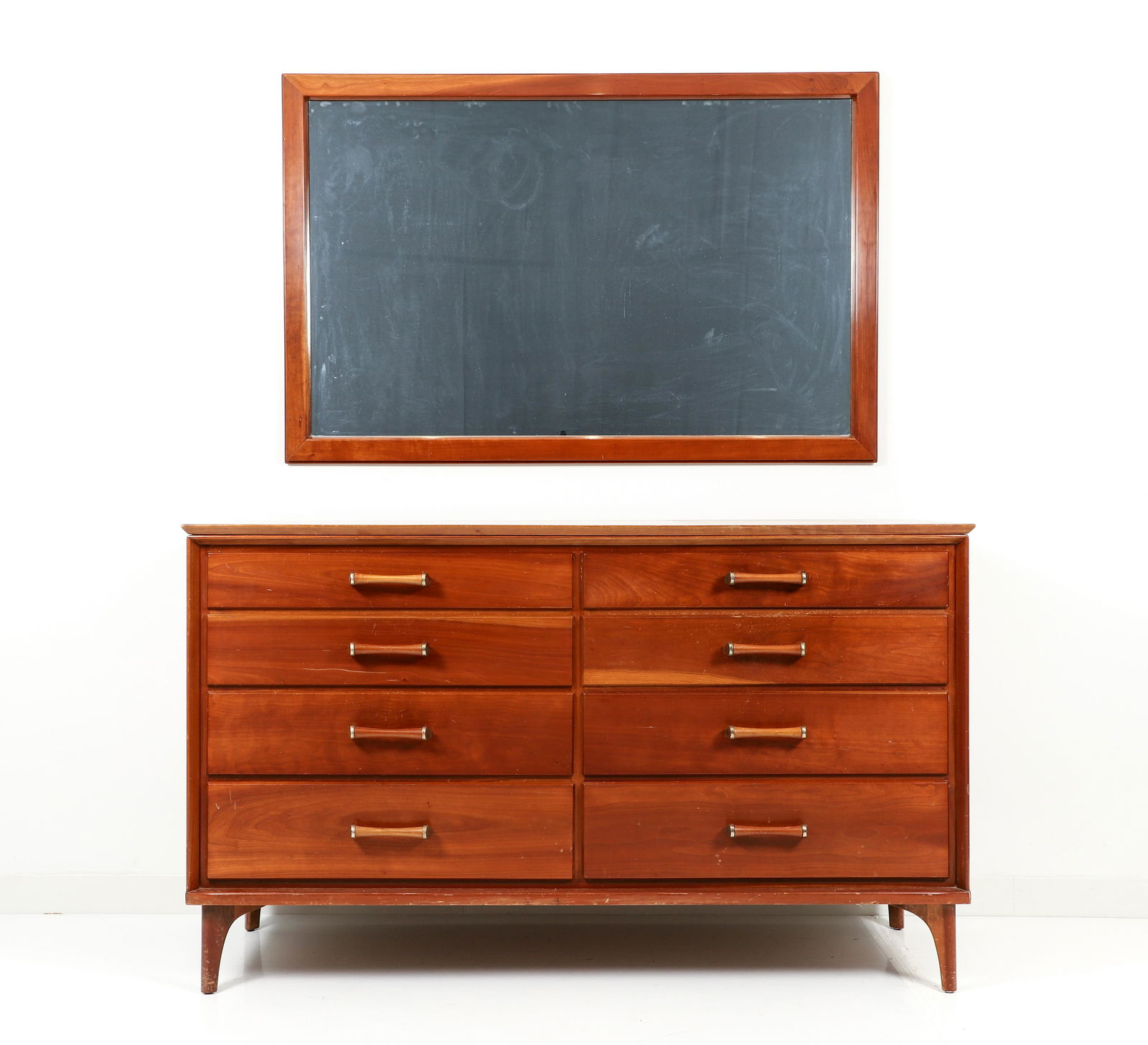 Statton Furniture MCM 8 Drawer Chest and Mirror (1 of 12)