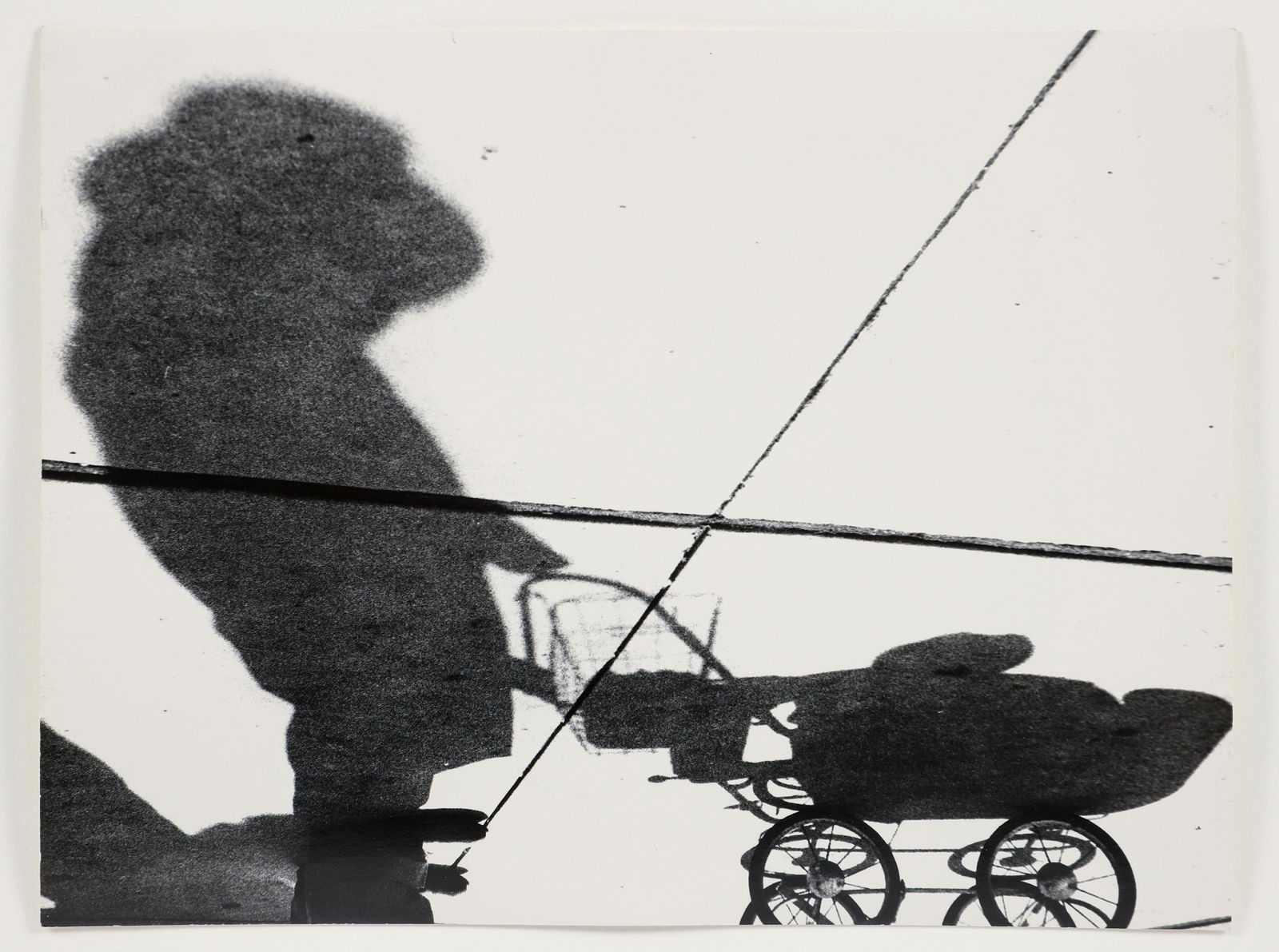 Marvin E. Newman Mom and Baby Carriage Shadow Series Photo (1 of 3)