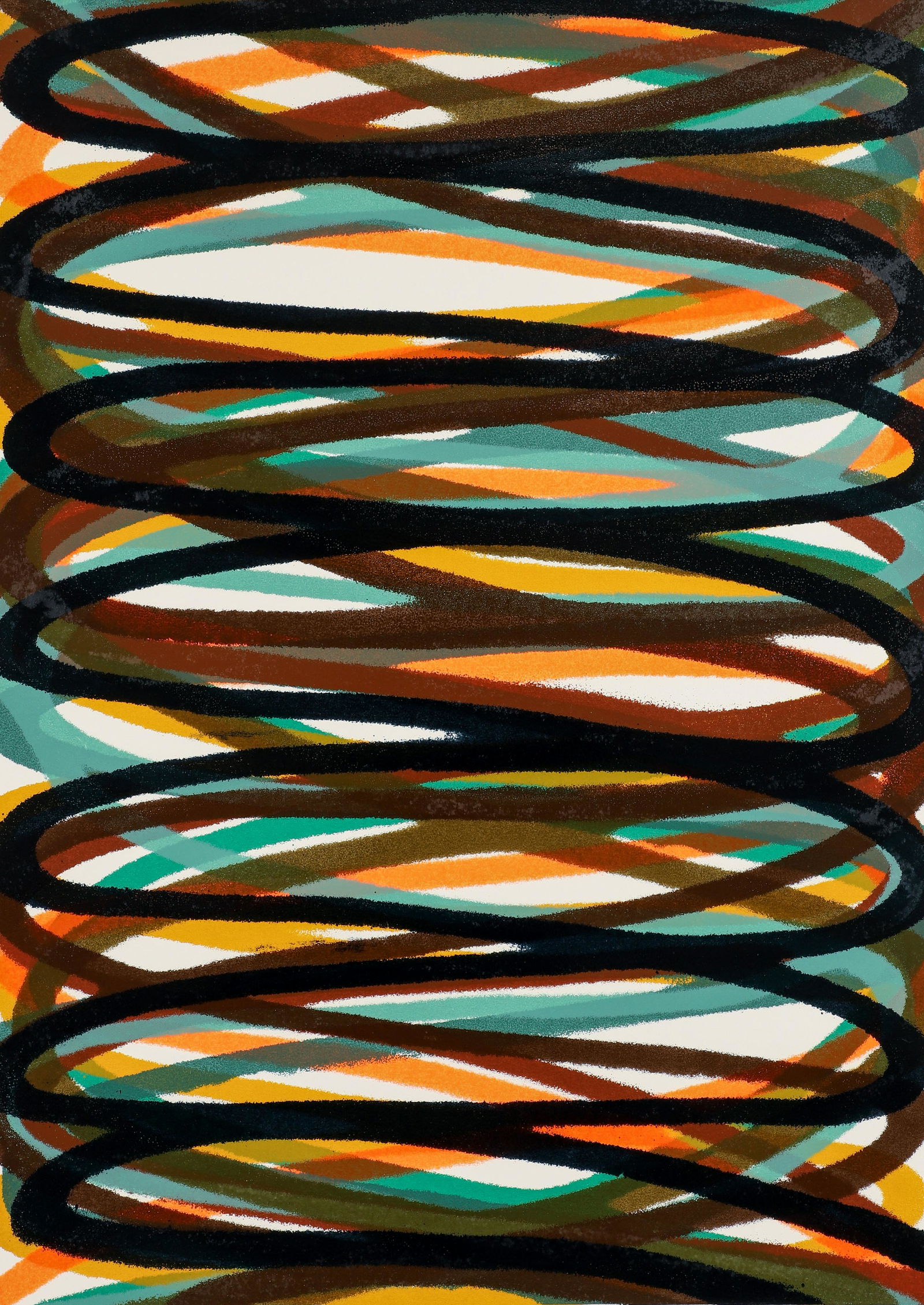 Dan Christensen LZ Signed Serigraph 1978 (1 of 6)