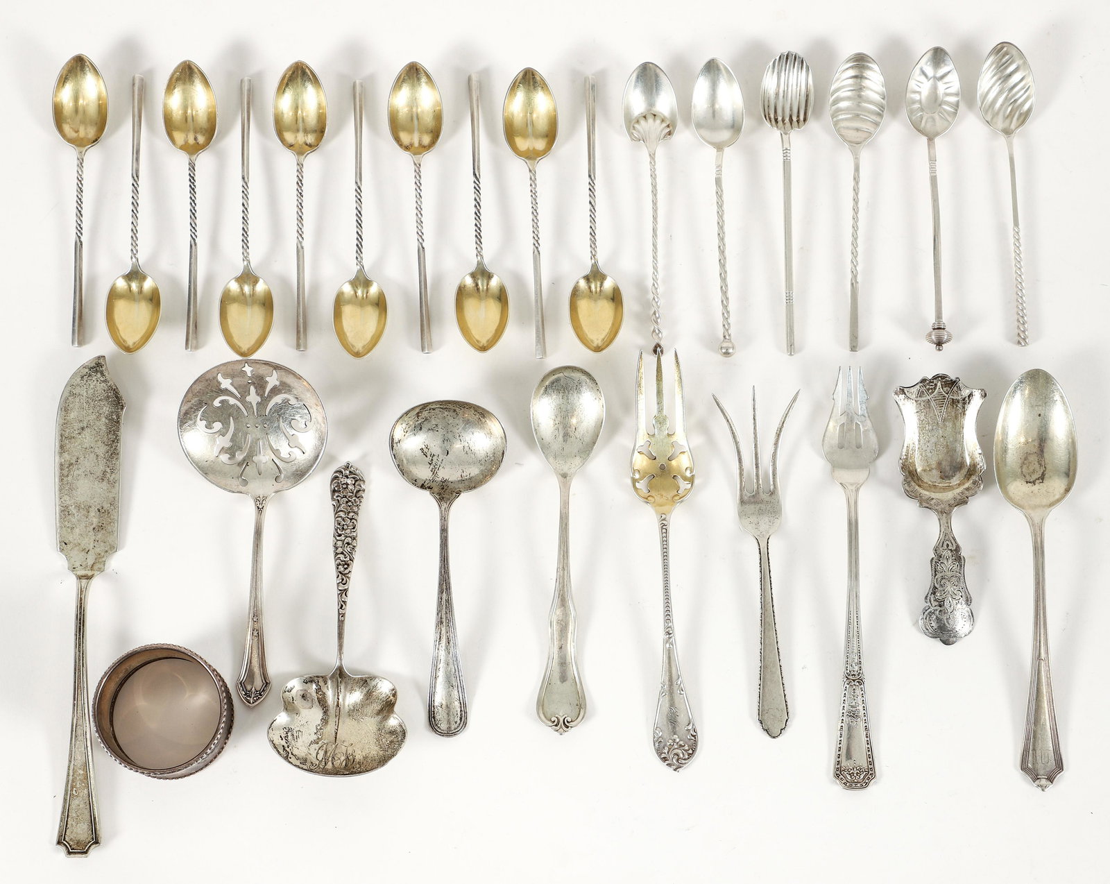 Group of 27 Various Sterling Silver Flatware Pieces (1 of 12)