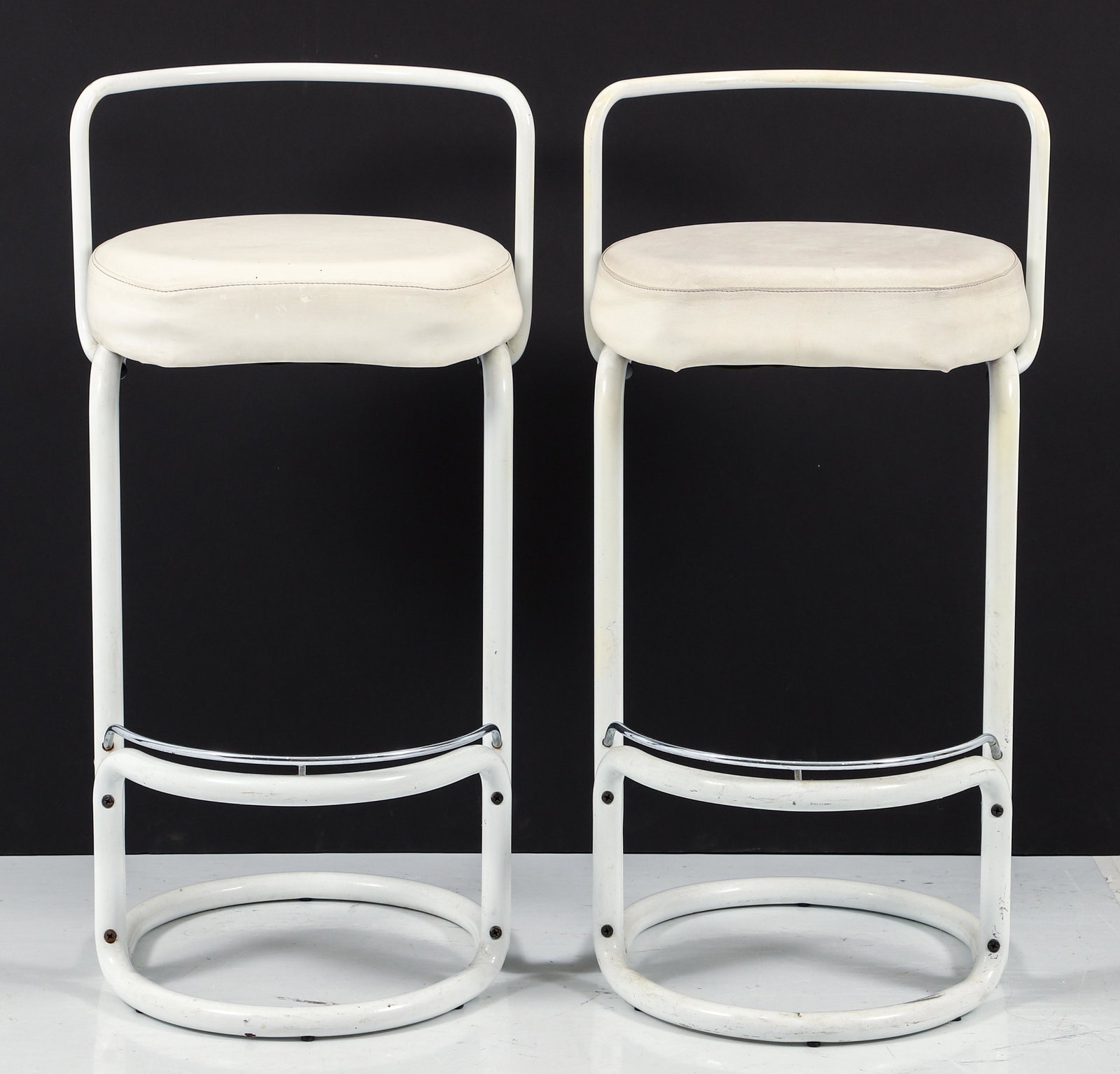 Pair of Bonaldo Italian Modernist Bar Stools (1 of 6)