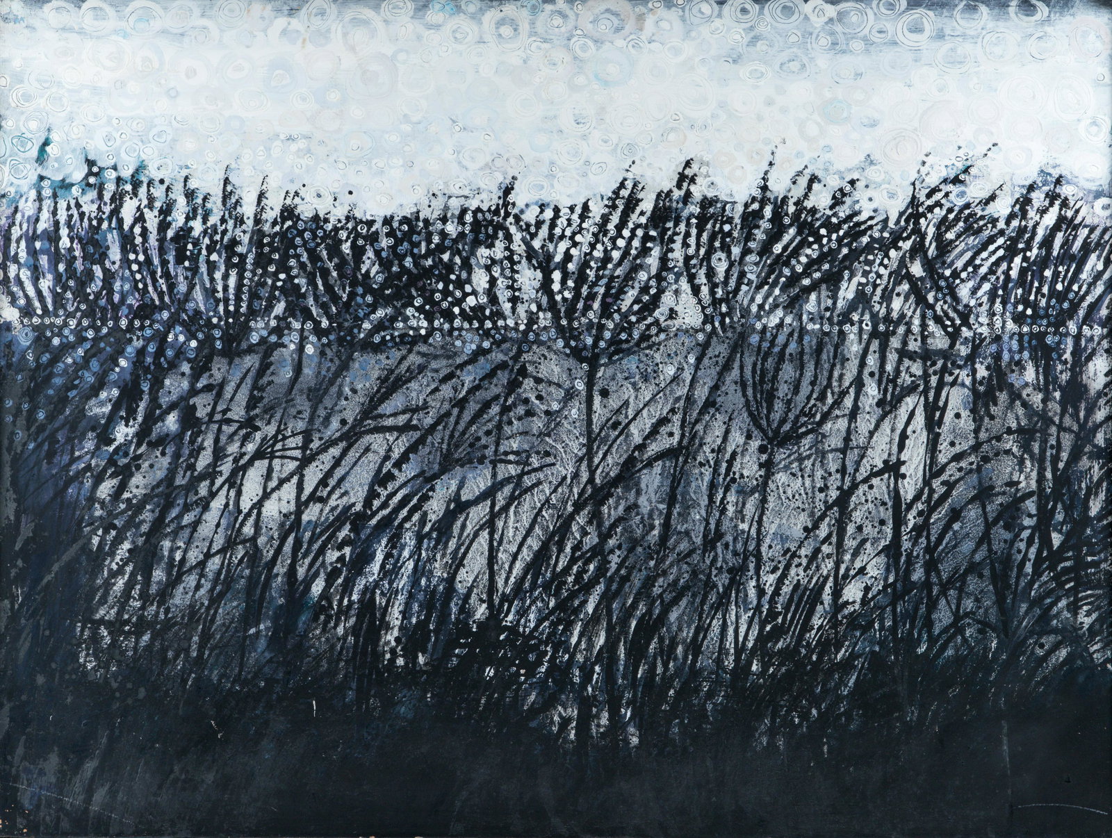 Douglas Wilson Marsh Mixed Media Painting (1 of 6)
