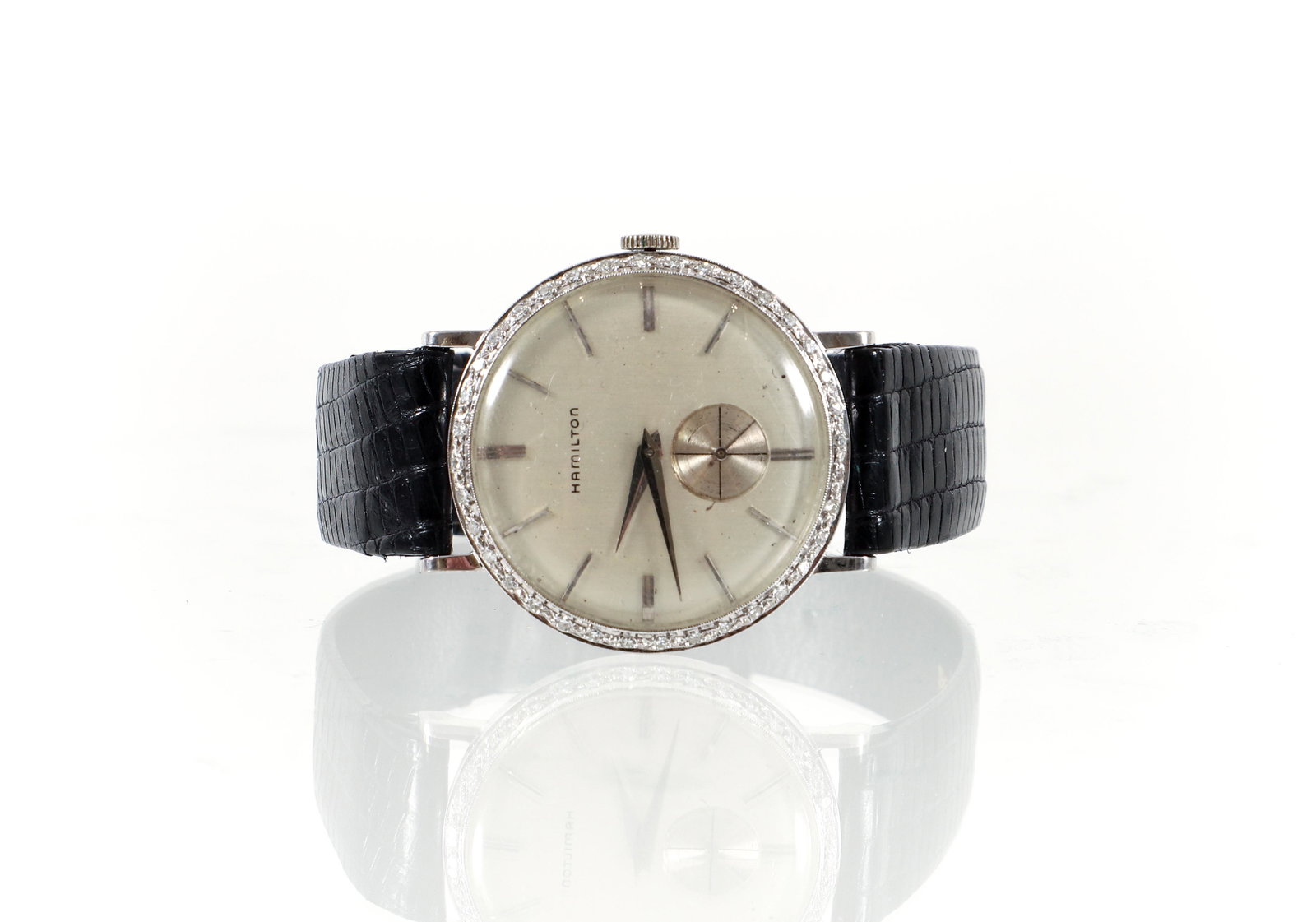 Mens Hamilton Diamond Wristwatch (1 of 5)