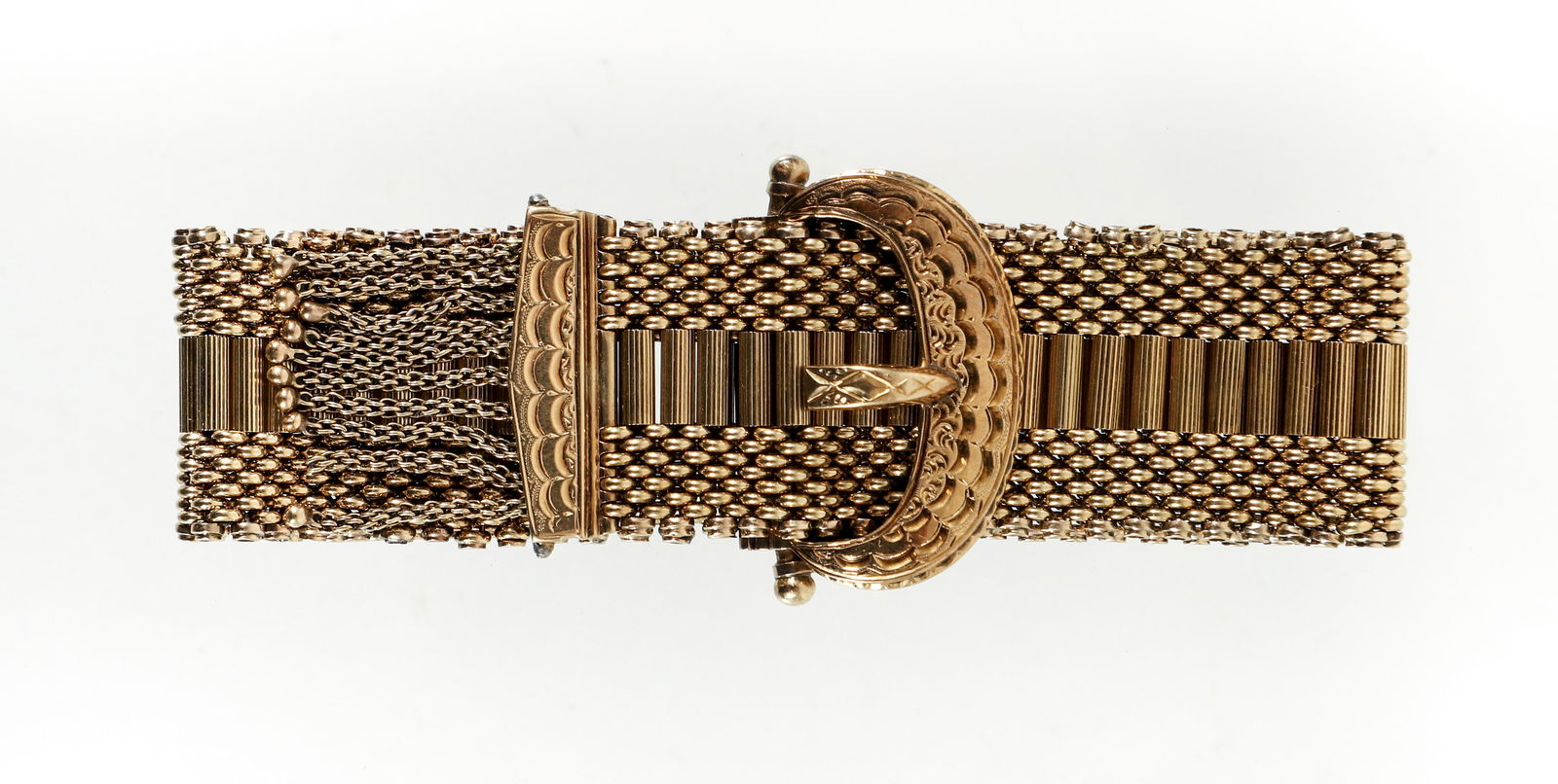 14K Antique Slide Bracelet (1 of 4)